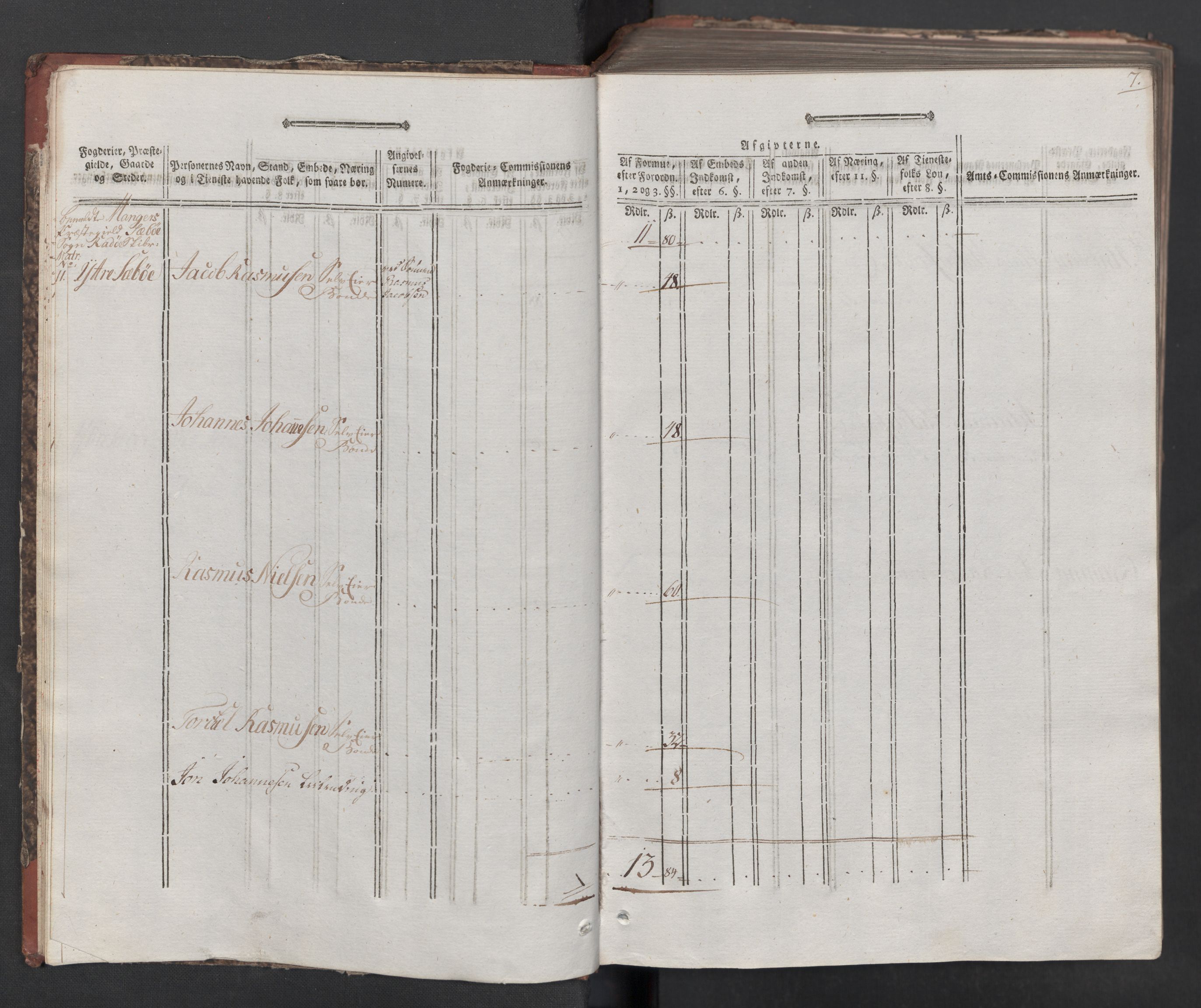 Rentekammeret inntil 1814, Reviderte regnskaper, Mindre regnskaper, AV/RA-EA-4068/Rf/Rfe/L0029: Nordhordland og Voss fogderi, 1789, p. 8