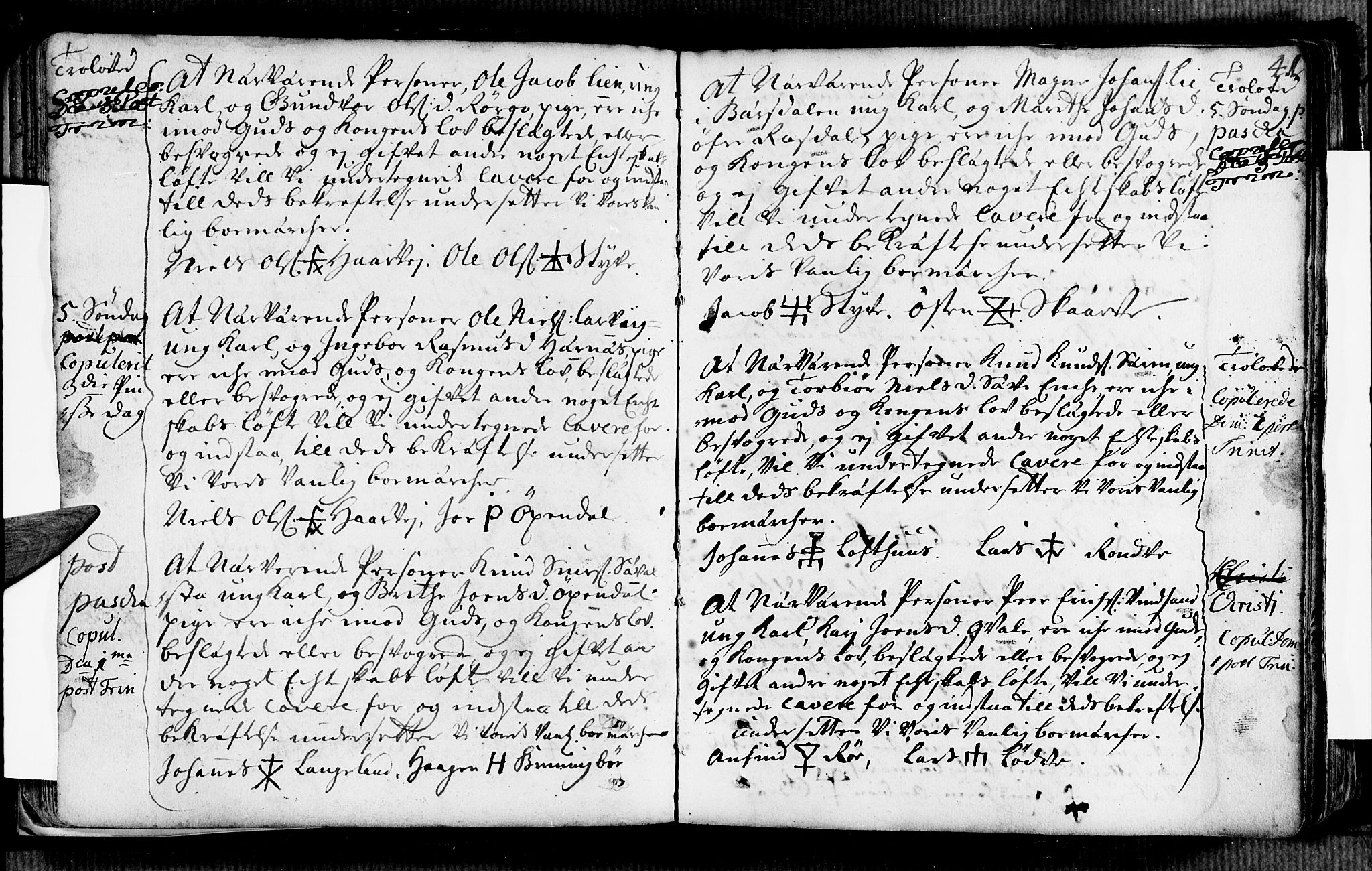 Voss sokneprestembete, AV/SAB-A-79001/H/Haa: Parish register (official) no. A 2, 1709-1730, p. 41