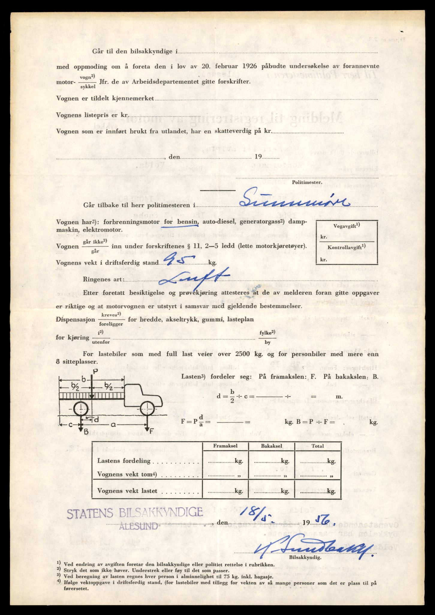 Møre og Romsdal vegkontor - Ålesund trafikkstasjon, AV/SAT-A-4099/F/Fe/L0039: Registreringskort for kjøretøy T 13361 - T 13530, 1927-1998, p. 2252