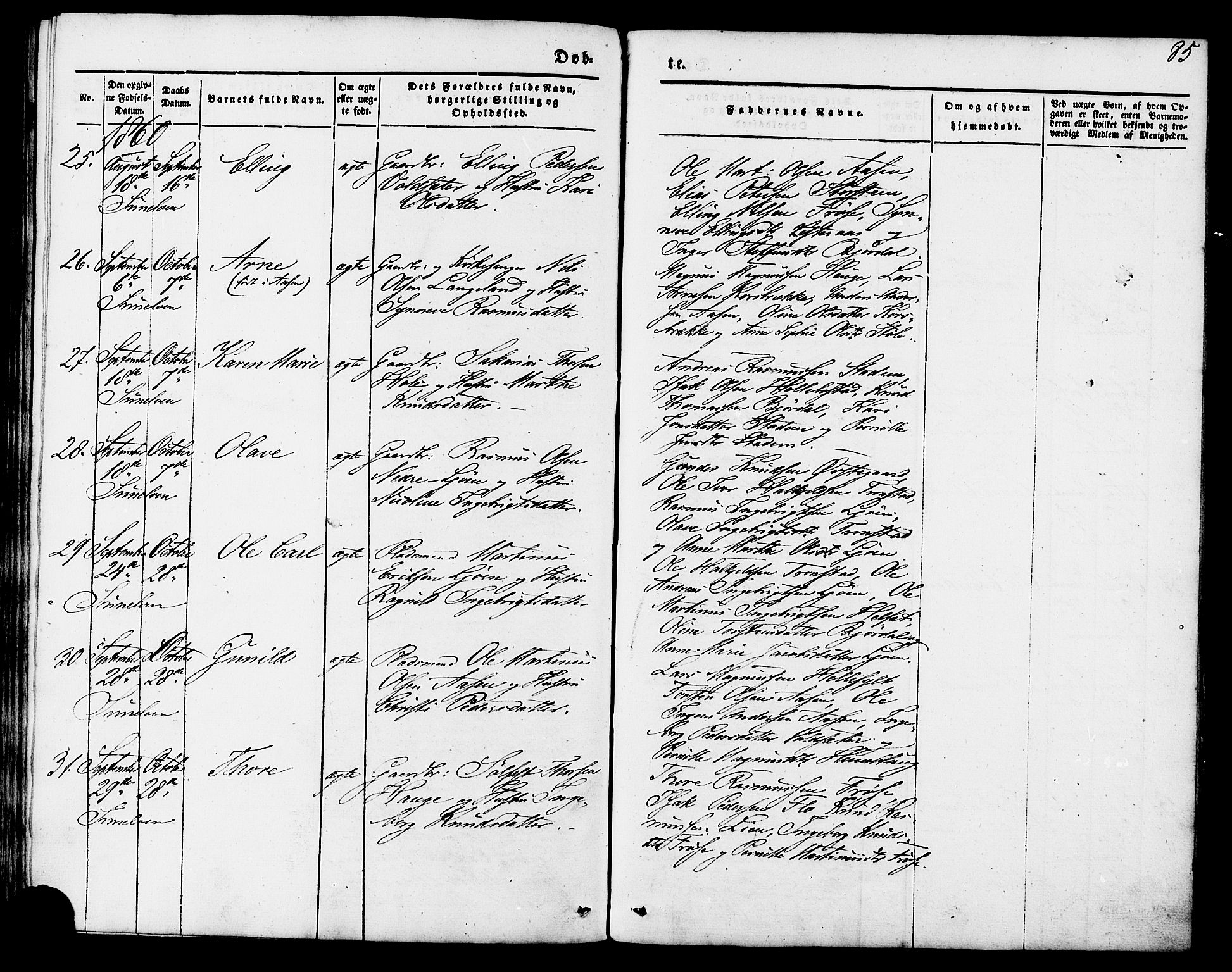 Ministerialprotokoller, klokkerbøker og fødselsregistre - Møre og Romsdal, AV/SAT-A-1454/517/L0222: Parish register (official) no. 517A02, 1846-1862, p. 85