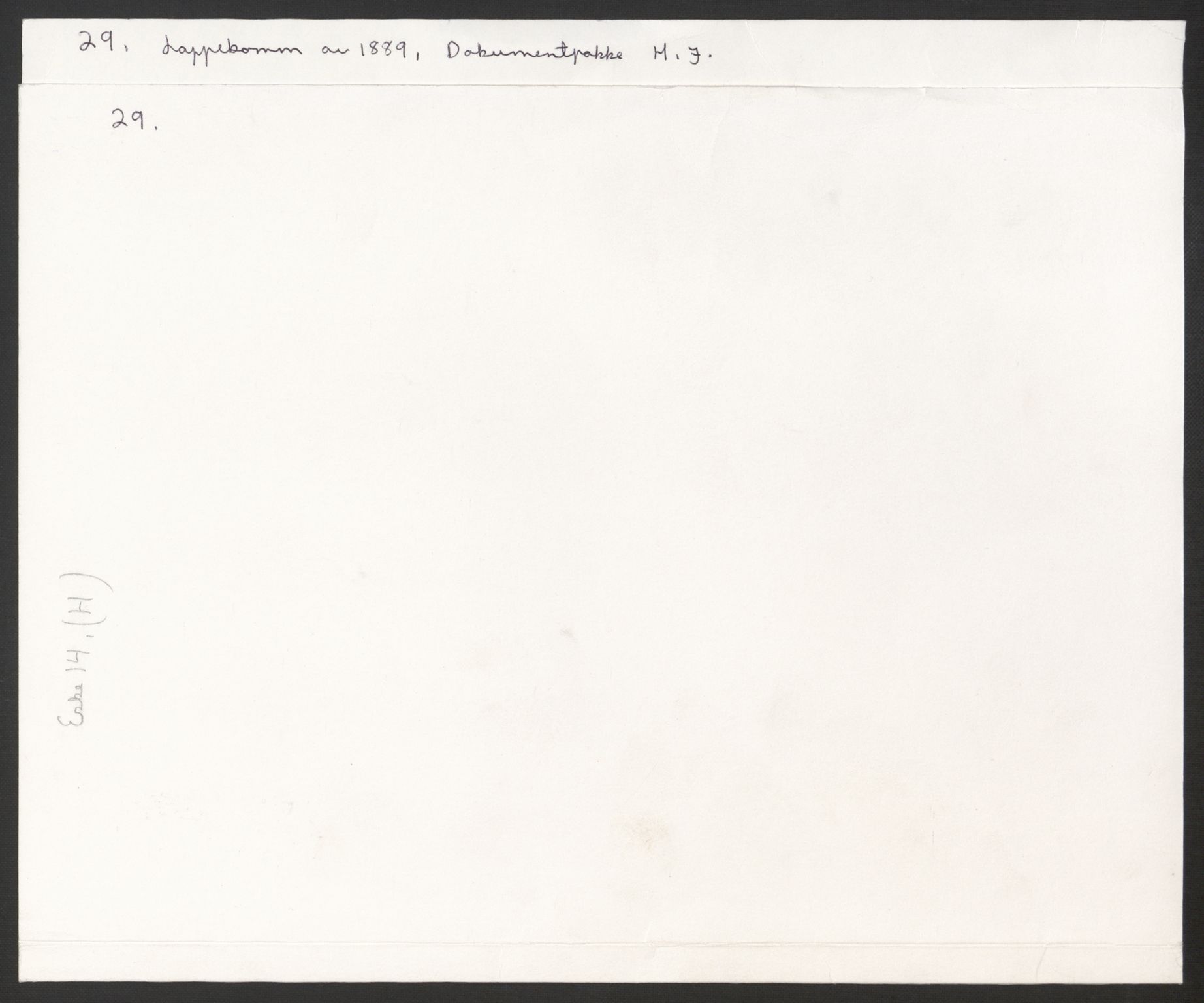 Landbruksdepartementet, Kontorer for reindrift og ferskvannsfiske, AV/RA-S-1247/2/E/Eb/L0014: Lappekommisjonen, 1885-1890, p. 1068