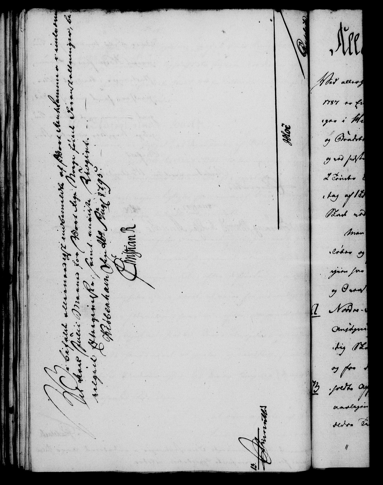 Rentekammeret, Kammerkanselliet, RA/EA-3111/G/Gf/Gfa/L0077: Norsk relasjons- og resolusjonsprotokoll (merket RK 52.77), 1795, p. 354