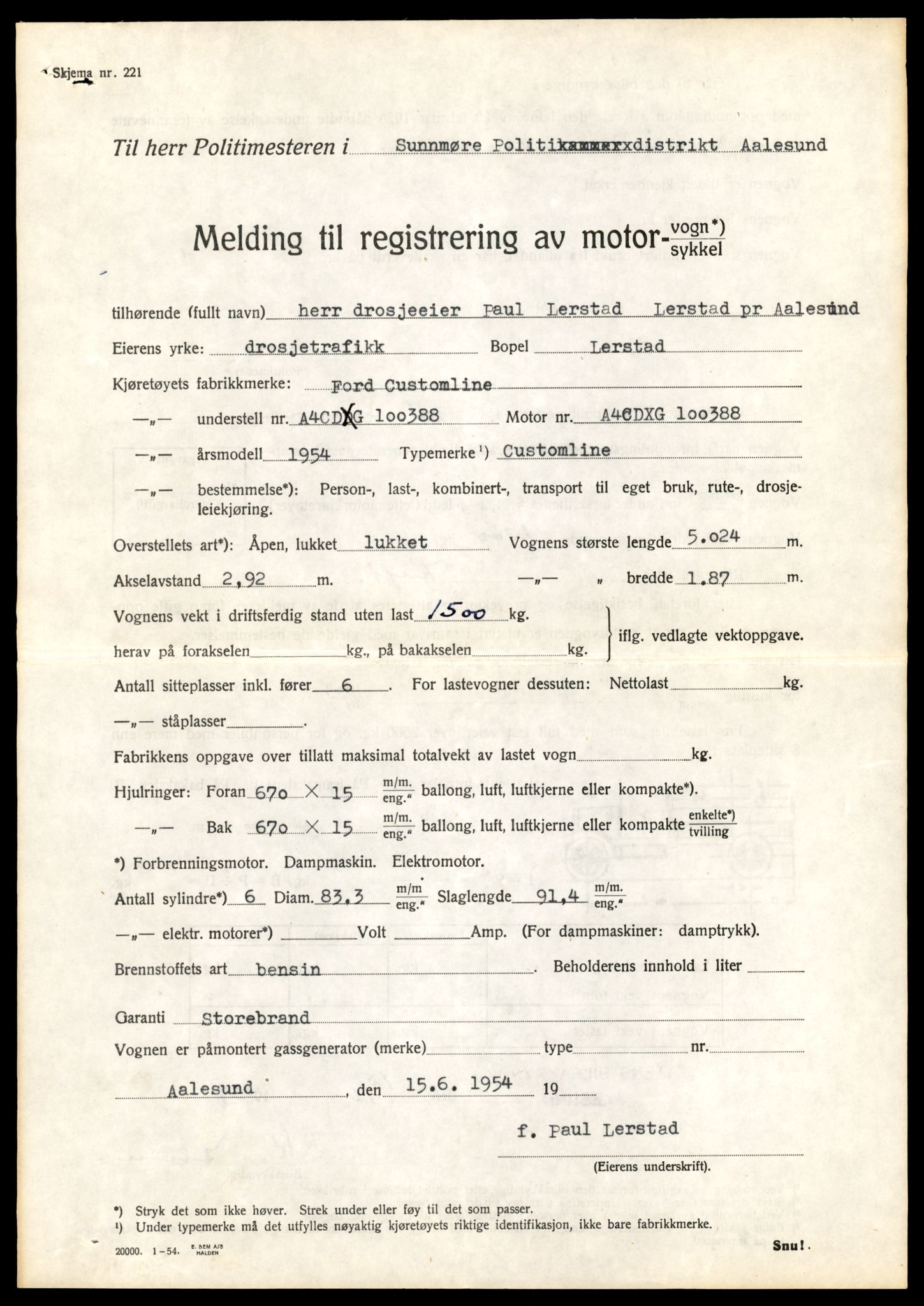 Møre og Romsdal vegkontor - Ålesund trafikkstasjon, AV/SAT-A-4099/F/Fe/L0008: Registreringskort for kjøretøy T 747 - T 894, 1927-1998, p. 2932