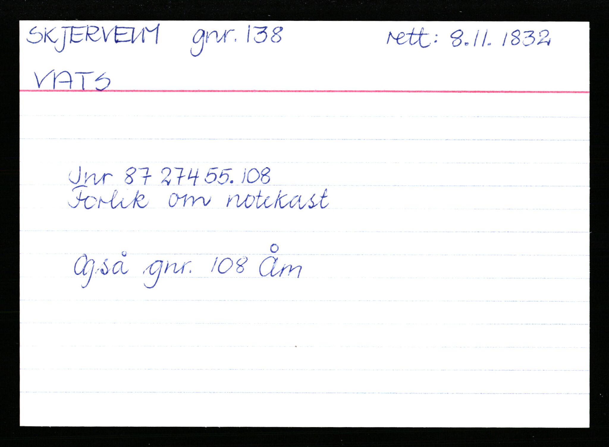 Statsarkivet i Stavanger, AV/SAST-A-101971/03/Y/Yk/L0035: Registerkort sortert etter gårdsnavn: Sikvaland lille - Skorve, 1750-1930, p. 585