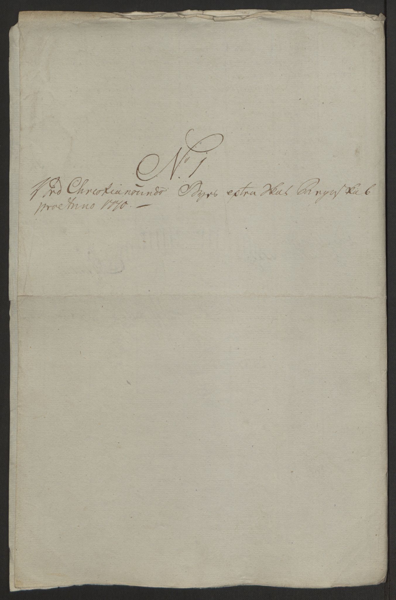 Rentekammeret inntil 1814, Reviderte regnskaper, Byregnskaper, AV/RA-EA-4066/R/Rr/L0495/0004: [R1] Kontribusjonsregnskap / Ekstraskatt, 1762-1772, p. 234