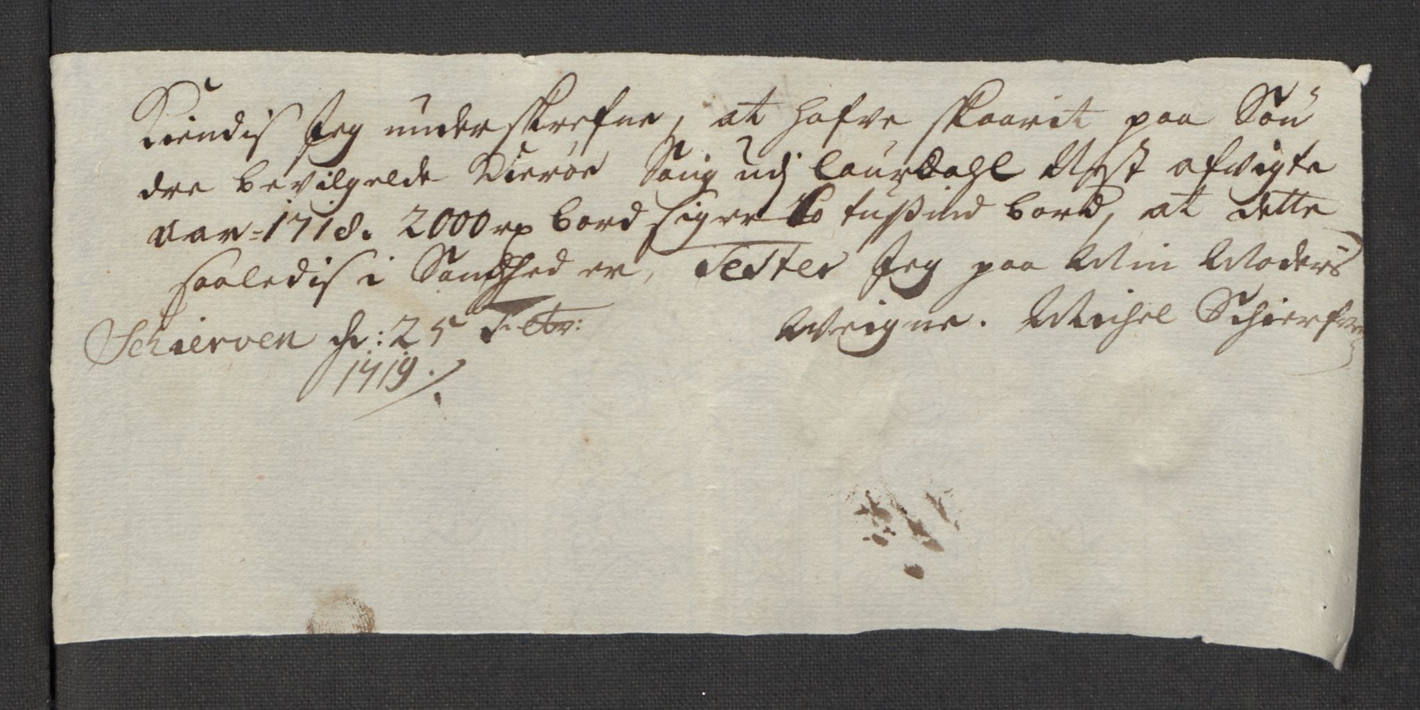 Rentekammeret inntil 1814, Reviderte regnskaper, Fogderegnskap, AV/RA-EA-4092/R32/L1882: Fogderegnskap Jarlsberg grevskap, 1718, p. 172