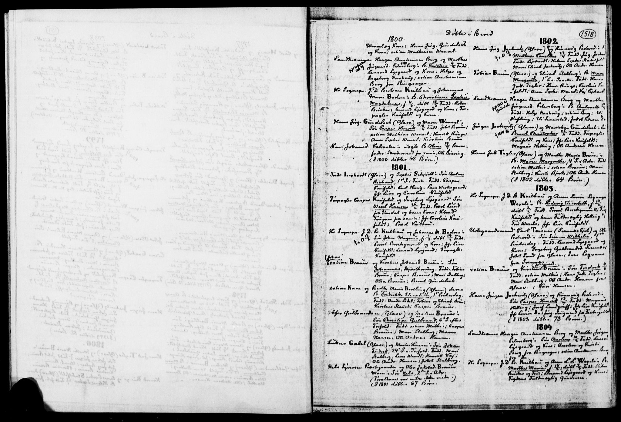 Lassens samlinger, RA/PA-0051/F/Fc: Parish register (official) no. L0081, 1730-1879, p. 151b