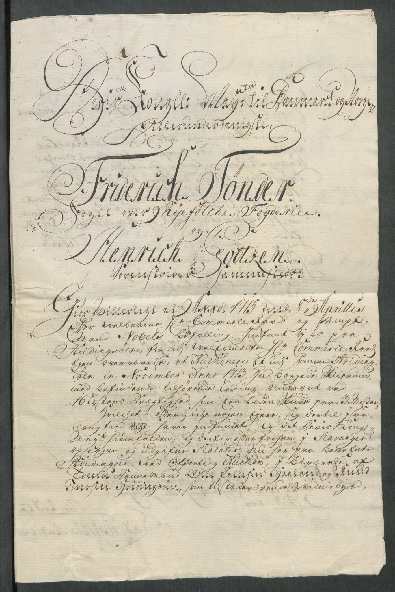 Rentekammeret inntil 1814, Reviderte regnskaper, Fogderegnskap, AV/RA-EA-4092/R47/L2868: Fogderegnskap Ryfylke, 1715, p. 294