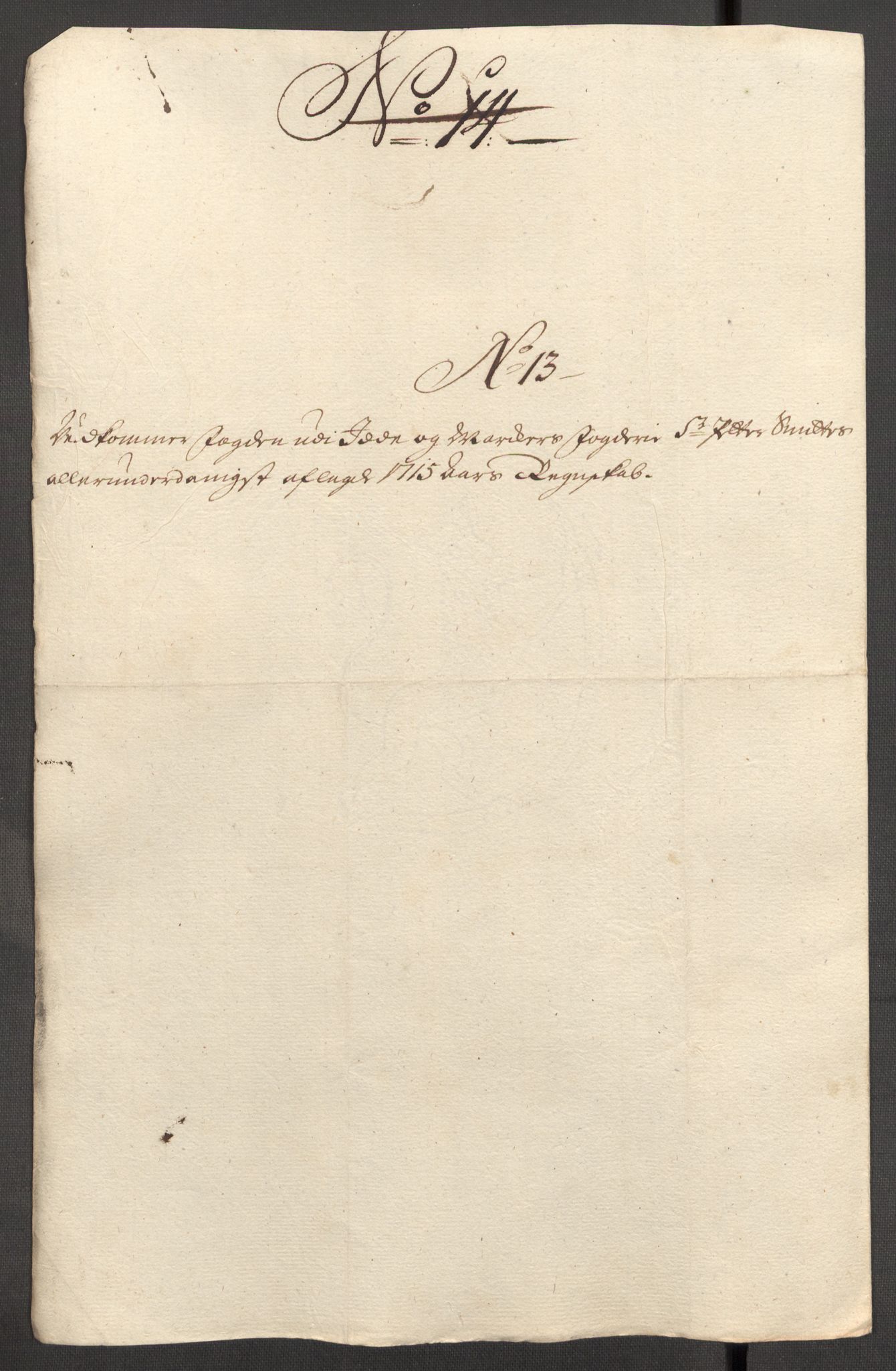 Rentekammeret inntil 1814, Reviderte regnskaper, Fogderegnskap, AV/RA-EA-4092/R01/L0023: Fogderegnskap Idd og Marker, 1715-1716, p. 123