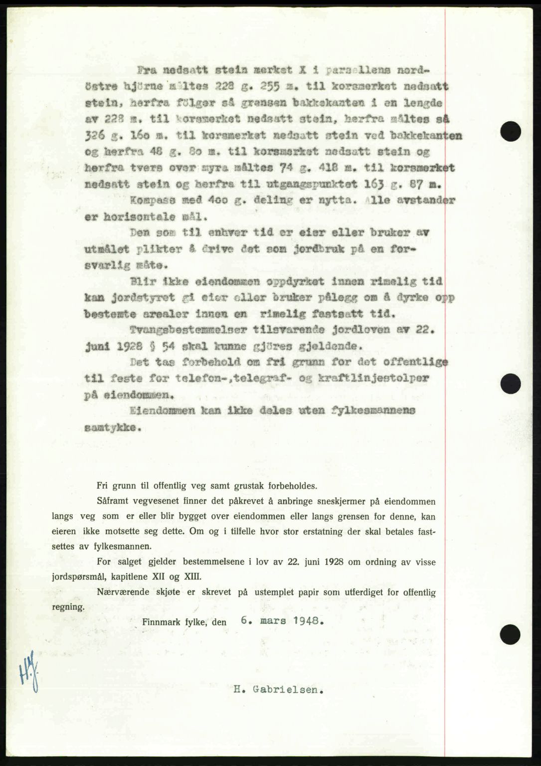 Alta fogderi/sorenskriveri, SATØ/SATØ-5/1/K/Kd/L0037pantebok: Mortgage book no. 39-40, 1948-1949, Diary no: : 312/1949