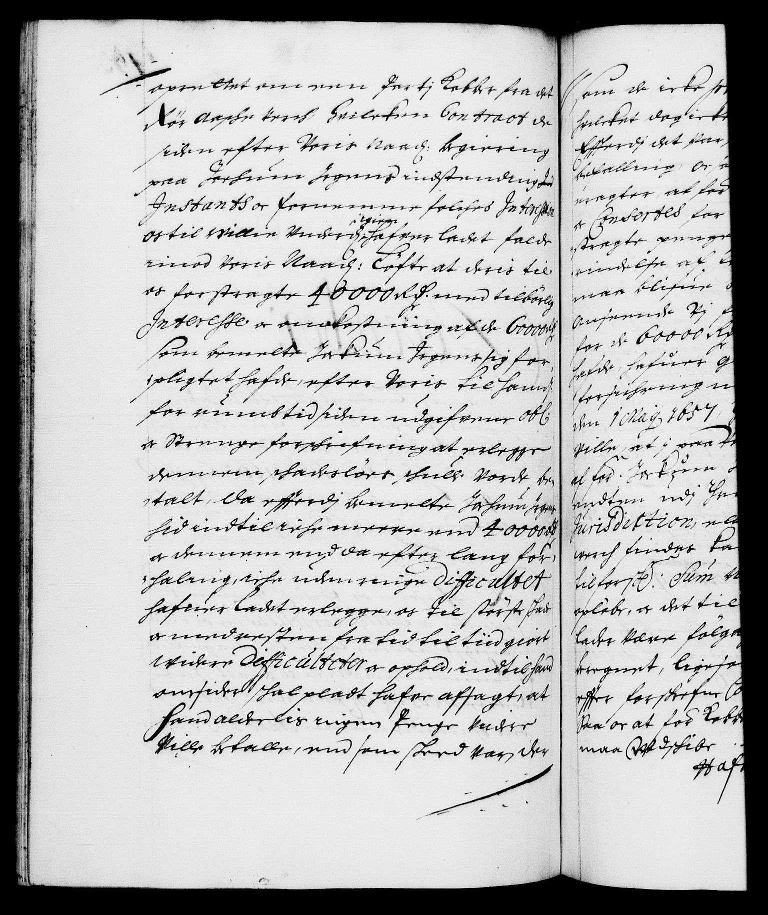 Danske Kanselli 1572-1799, AV/RA-EA-3023/F/Fc/Fca/Fcab/L0010: Norske tegnelser (mikrofilm), 1657-1660, p. 193b