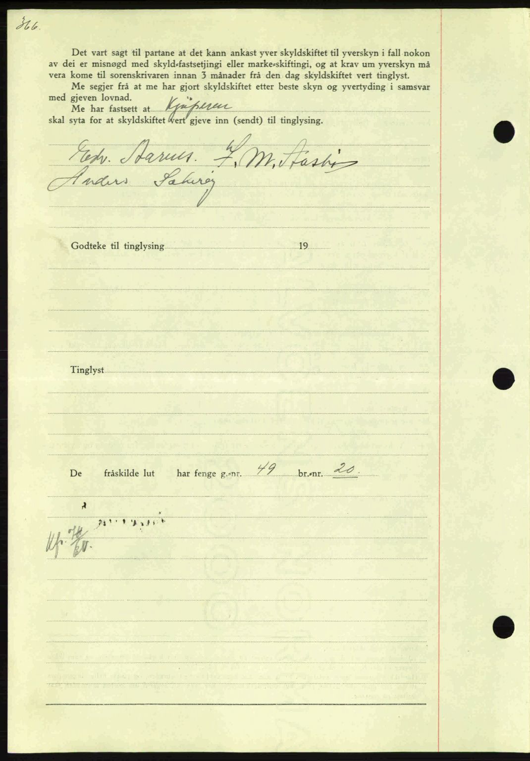 Nordmøre sorenskriveri, AV/SAT-A-4132/1/2/2Ca: Mortgage book no. A87, 1939-1940, Diary no: : 2908/1939