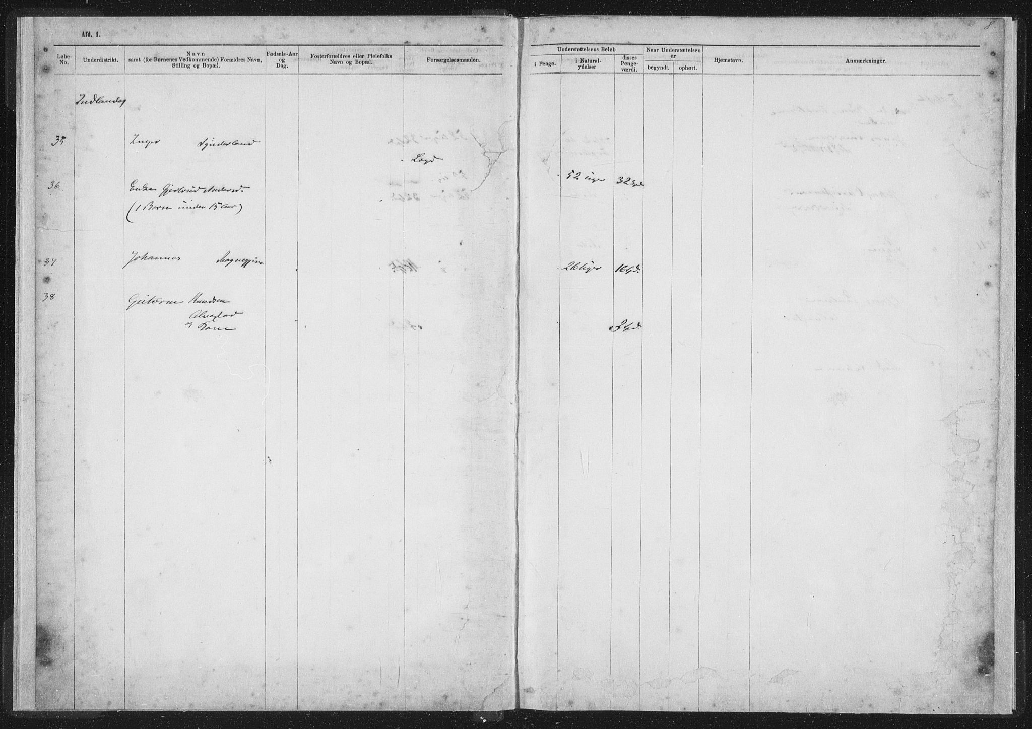 Ministerialprotokoller, klokkerbøker og fødselsregistre - Møre og Romsdal, AV/SAT-A-1454/536/L0514: Parish register (official) no. 536D01, 1840-1875, p. 8