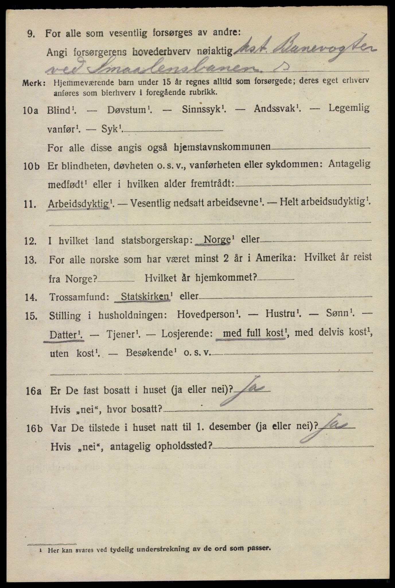 SAO, 1920 census for Glemmen, 1920, p. 23754