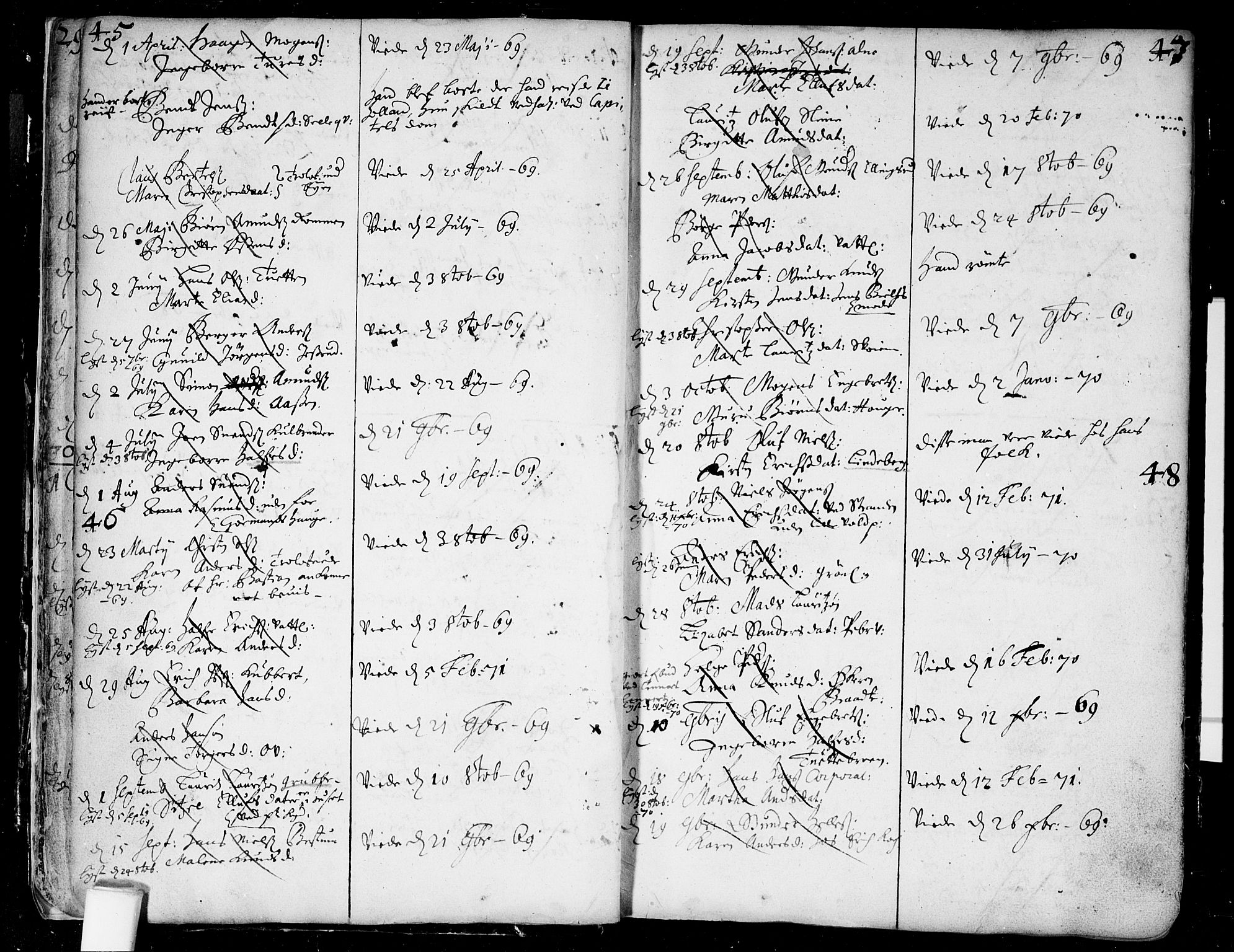 Aker prestekontor kirkebøker, AV/SAO-A-10861/F/L0001: Parish register (official) no. 1, 1656-1688