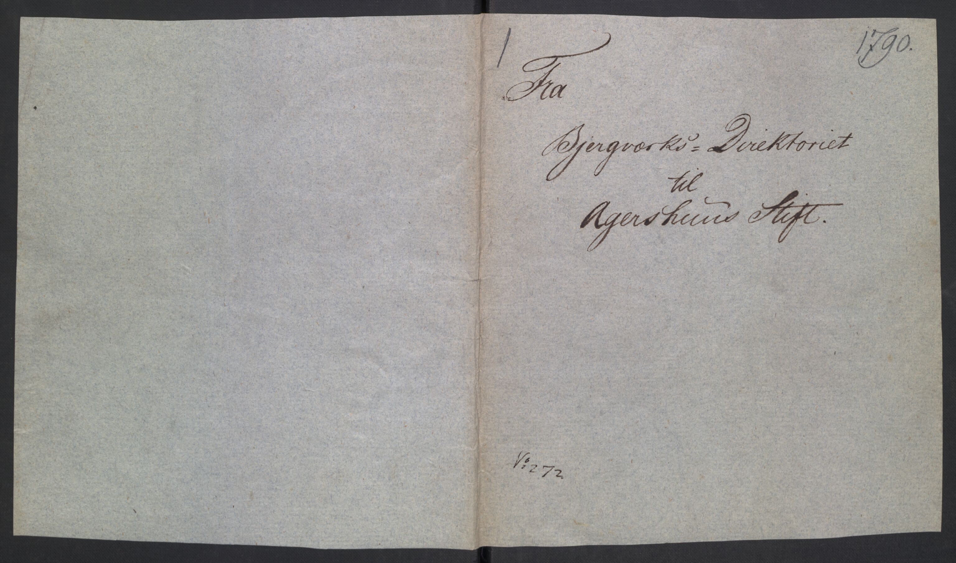 Kristiania stiftamt, SAO/A-10386/E/Ea/Eai/L0002: Bergverksdirektoriet, 1786-1790, p. 43