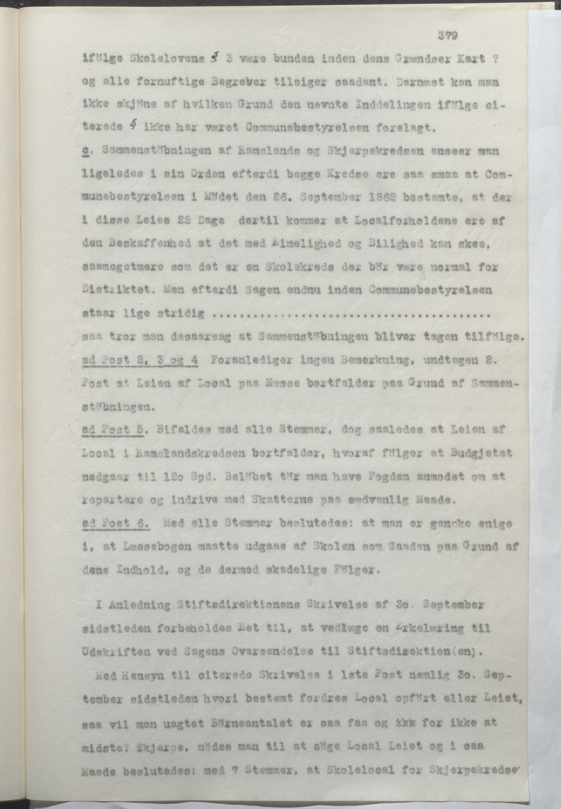 Helleland kommune - Formannskapet, IKAR/K-100479/A/Ab/L0001: Avskrift av møtebok, 1837-1866, p. 379