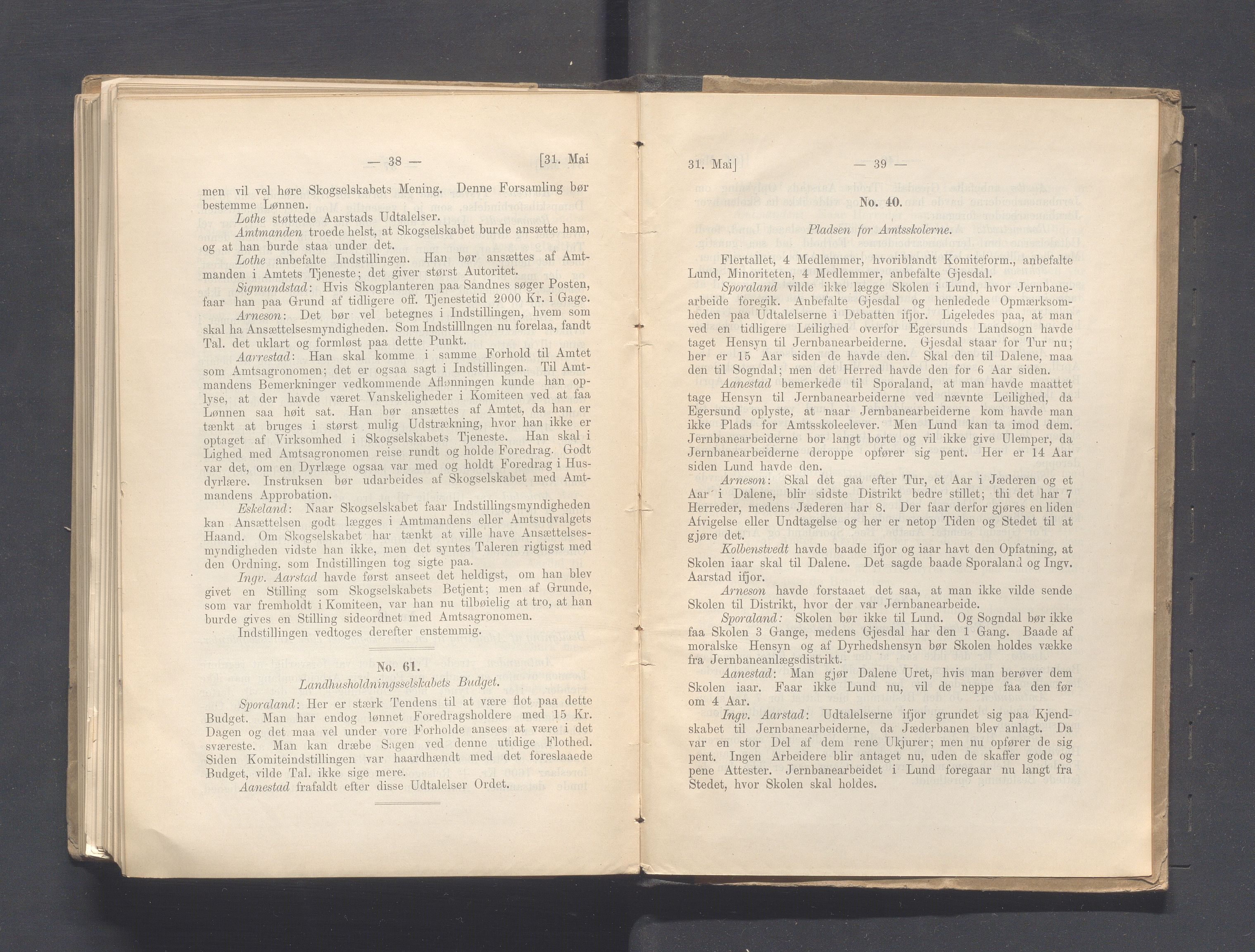 Rogaland fylkeskommune - Fylkesrådmannen , IKAR/A-900/A, 1900, p. 312