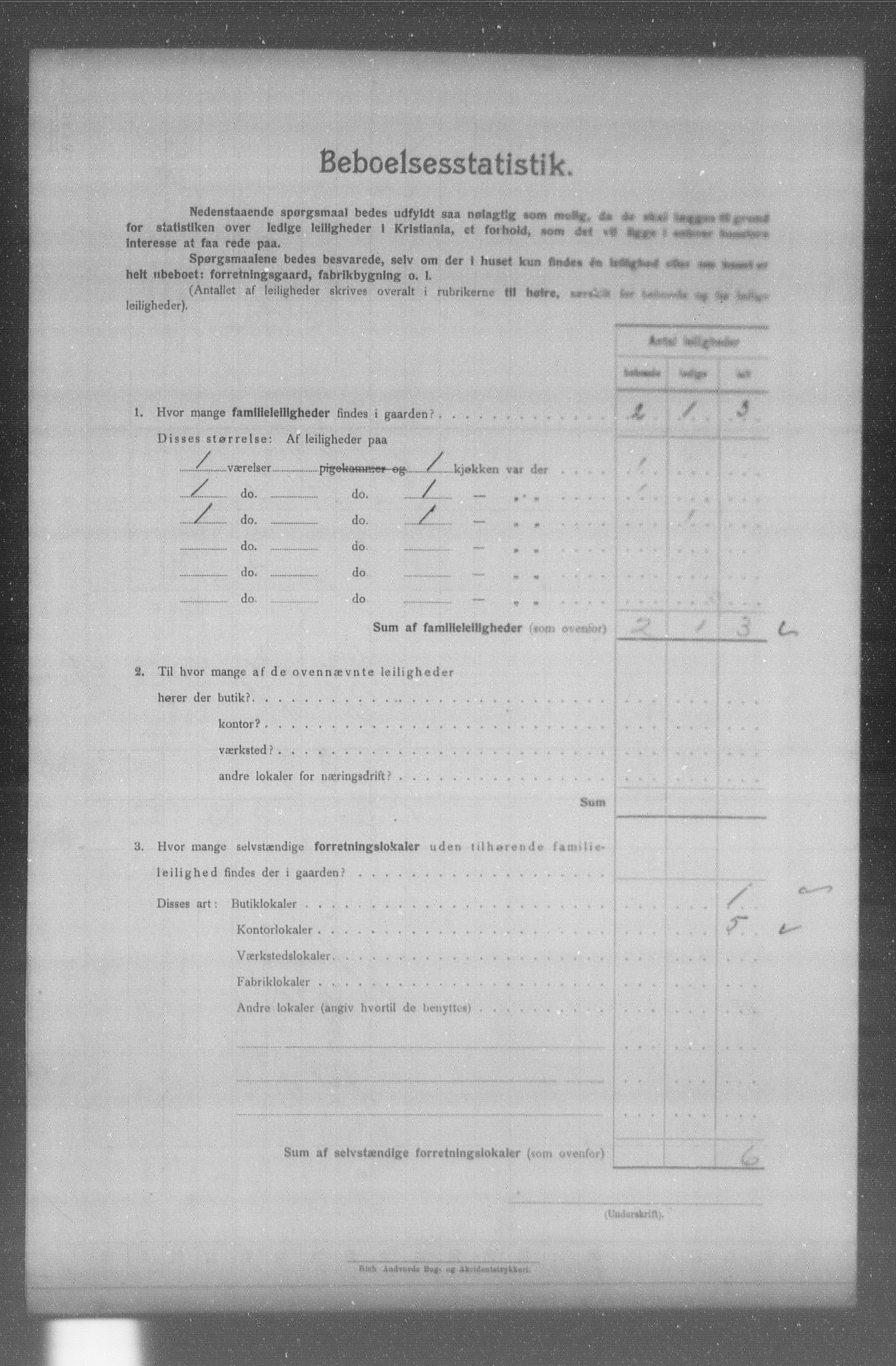 OBA, Municipal Census 1904 for Kristiania, 1904, p. 10119