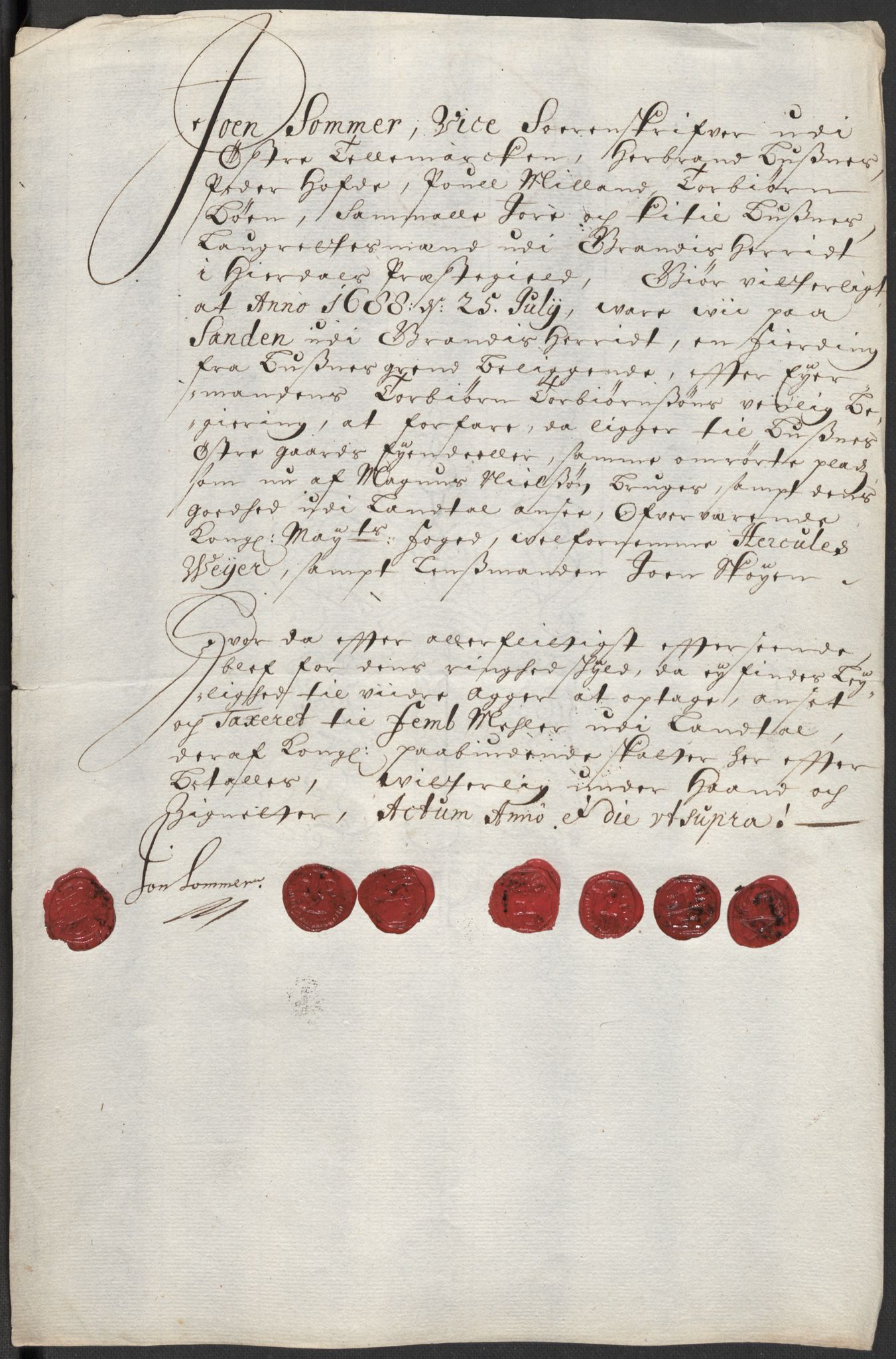 Rentekammeret inntil 1814, Reviderte regnskaper, Fogderegnskap, AV/RA-EA-4092/R35/L2087: Fogderegnskap Øvre og Nedre Telemark, 1687-1689, p. 24