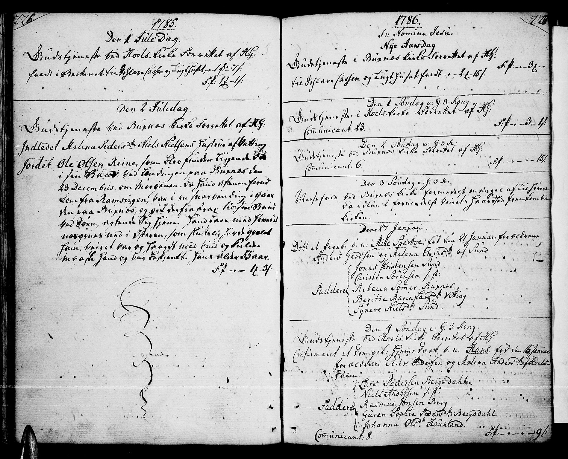 Ministerialprotokoller, klokkerbøker og fødselsregistre - Nordland, AV/SAT-A-1459/881/L1149: Parish register (official) no. 881A02, 1773-1793, p. 226-227