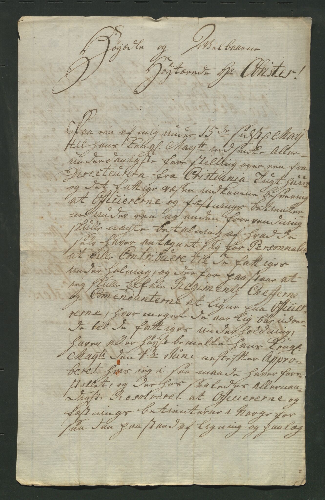 Åker i Vang, Hedmark, og familien Todderud, AV/SAH-ARK-010/J/Jc/L0001: Korrespondanse, 1706-1752, p. 133