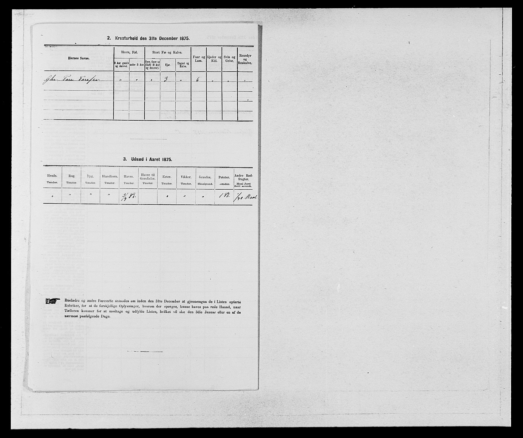 SAB, 1875 census for 1238P Vikør, 1875, p. 674