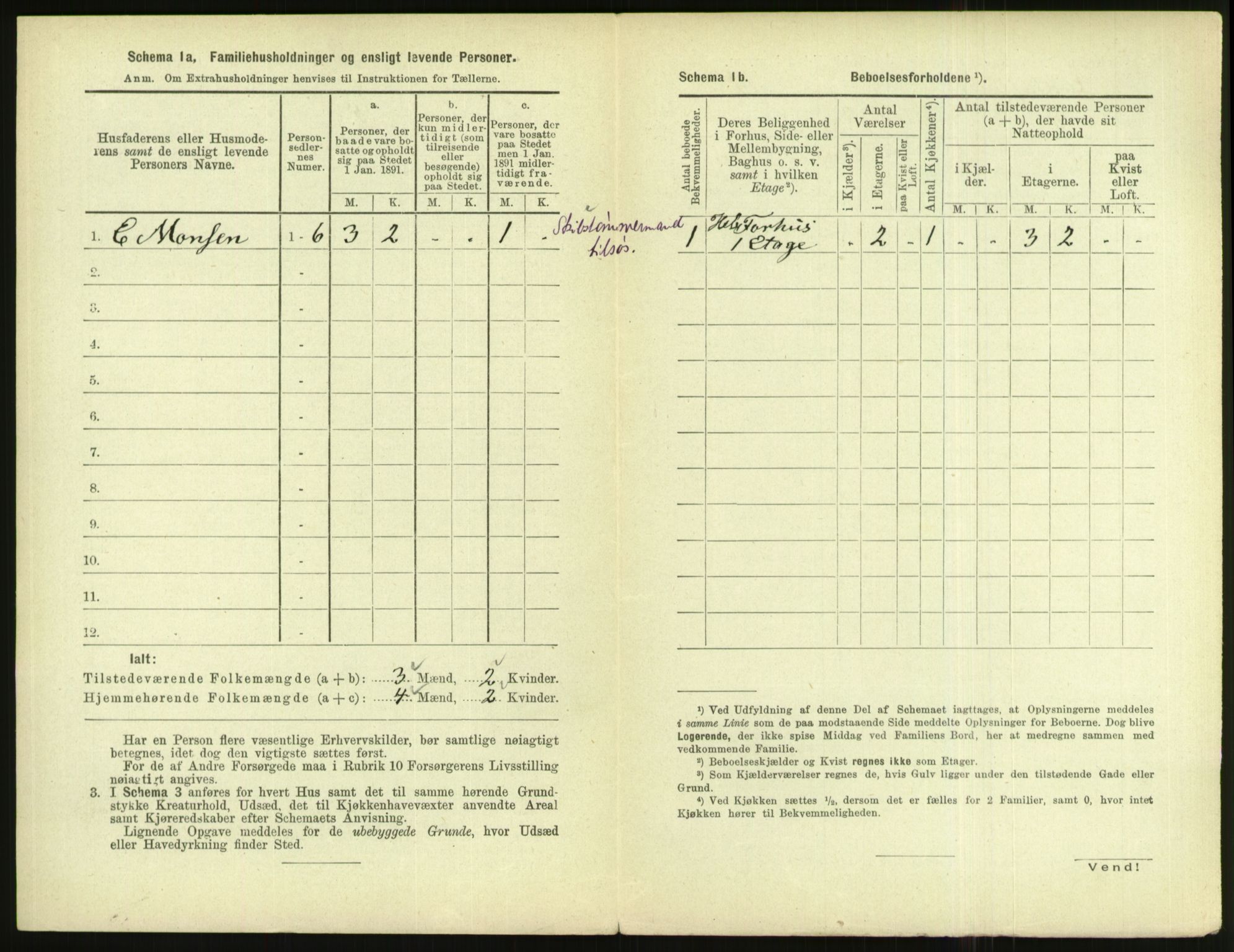 RA, 1891 census for 1004 Flekkefjord, 1891, p. 521