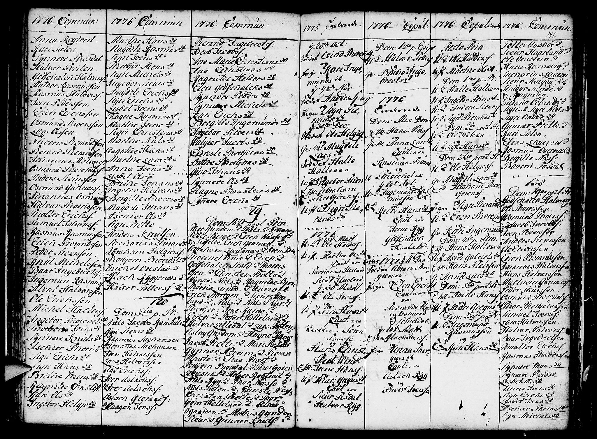 Etne sokneprestembete, SAB/A-75001/H/Haa: Parish register (official) no. A 3 /2, 1755-1782, p. 146
