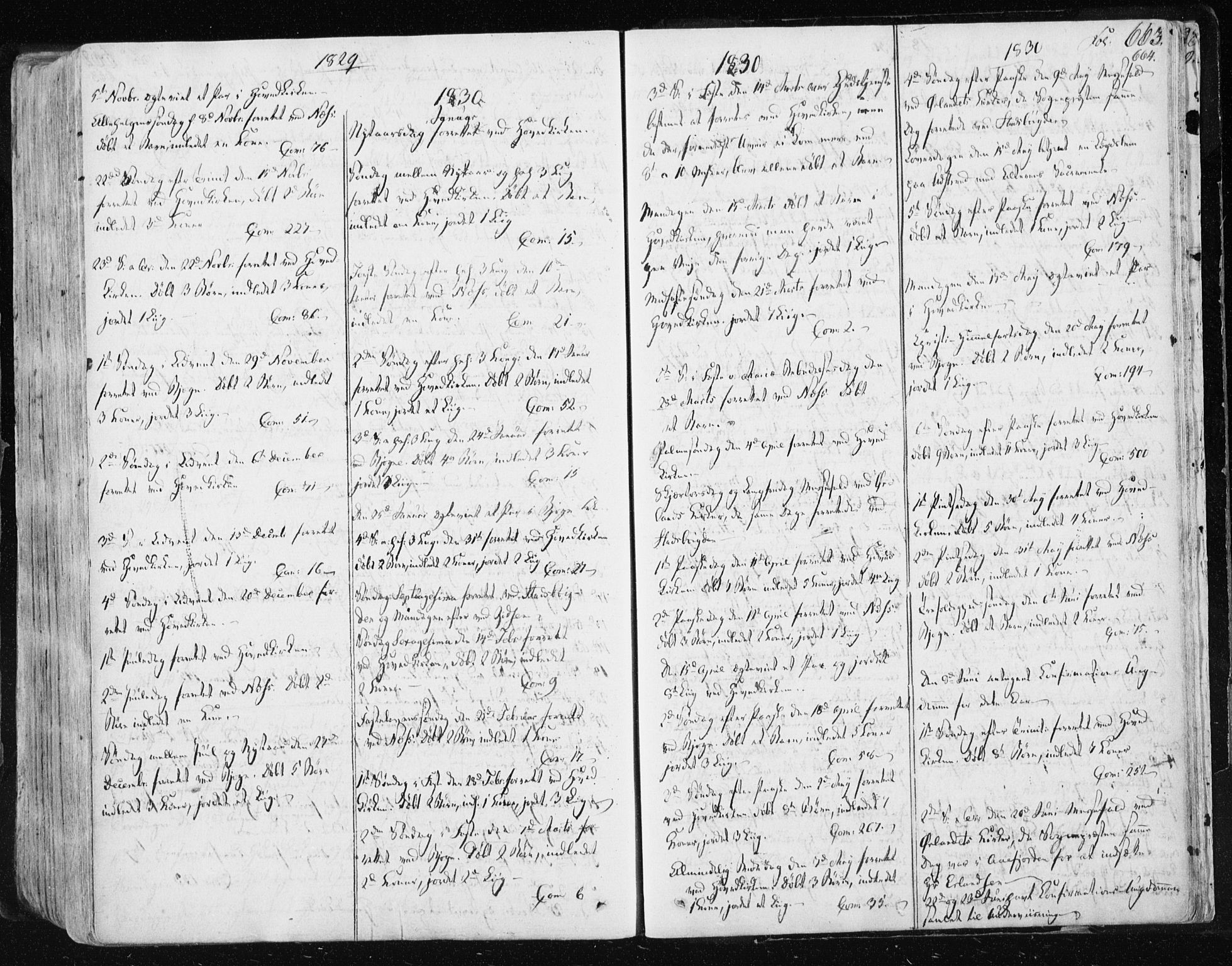Ministerialprotokoller, klokkerbøker og fødselsregistre - Sør-Trøndelag, SAT/A-1456/659/L0735: Parish register (official) no. 659A05, 1826-1841, p. 663