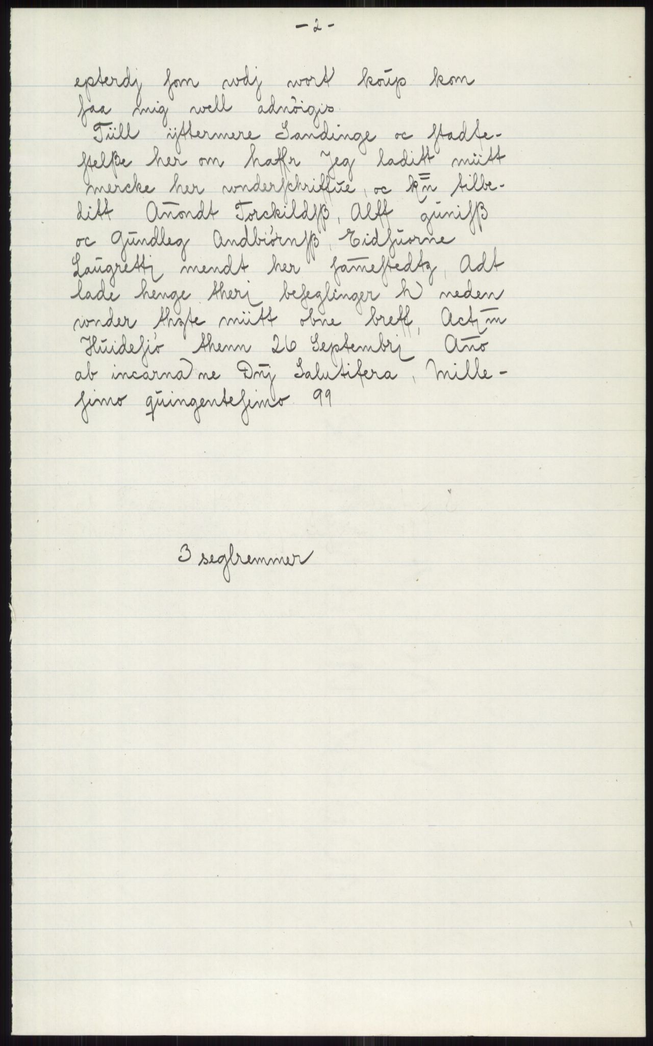 Samlinger til kildeutgivelse, Diplomavskriftsamlingen, AV/RA-EA-4053/H/Ha, p. 2805