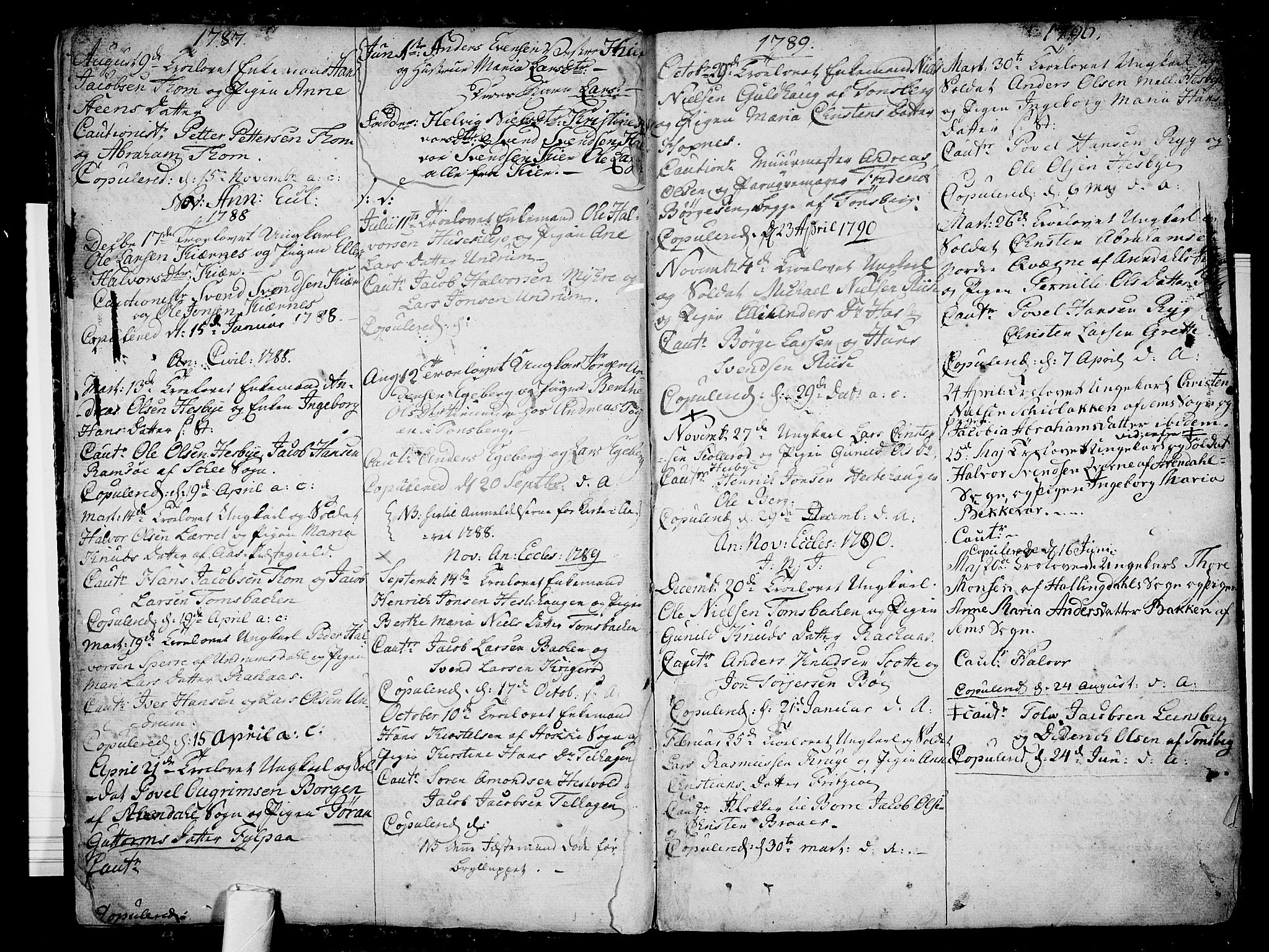 Sem kirkebøker, AV/SAKO-A-5/F/Fa/L0002: Parish register (official) no. I 2, 1764-1798, p. 10