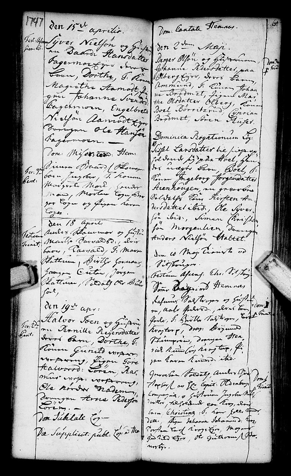 Høland prestekontor Kirkebøker, AV/SAO-A-10346a/F/Fa/L0003: Parish register (official) no. I 3, 1739-1756, p. 64