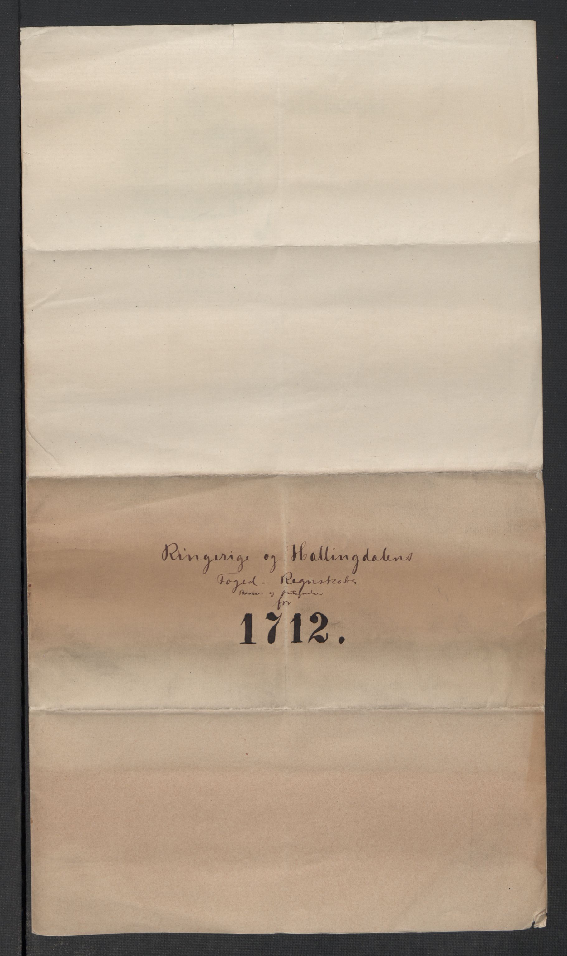 Rentekammeret inntil 1814, Reviderte regnskaper, Fogderegnskap, RA/EA-4092/R23/L1470: Fogderegnskap Ringerike og Hallingdal, 1712, p. 3
