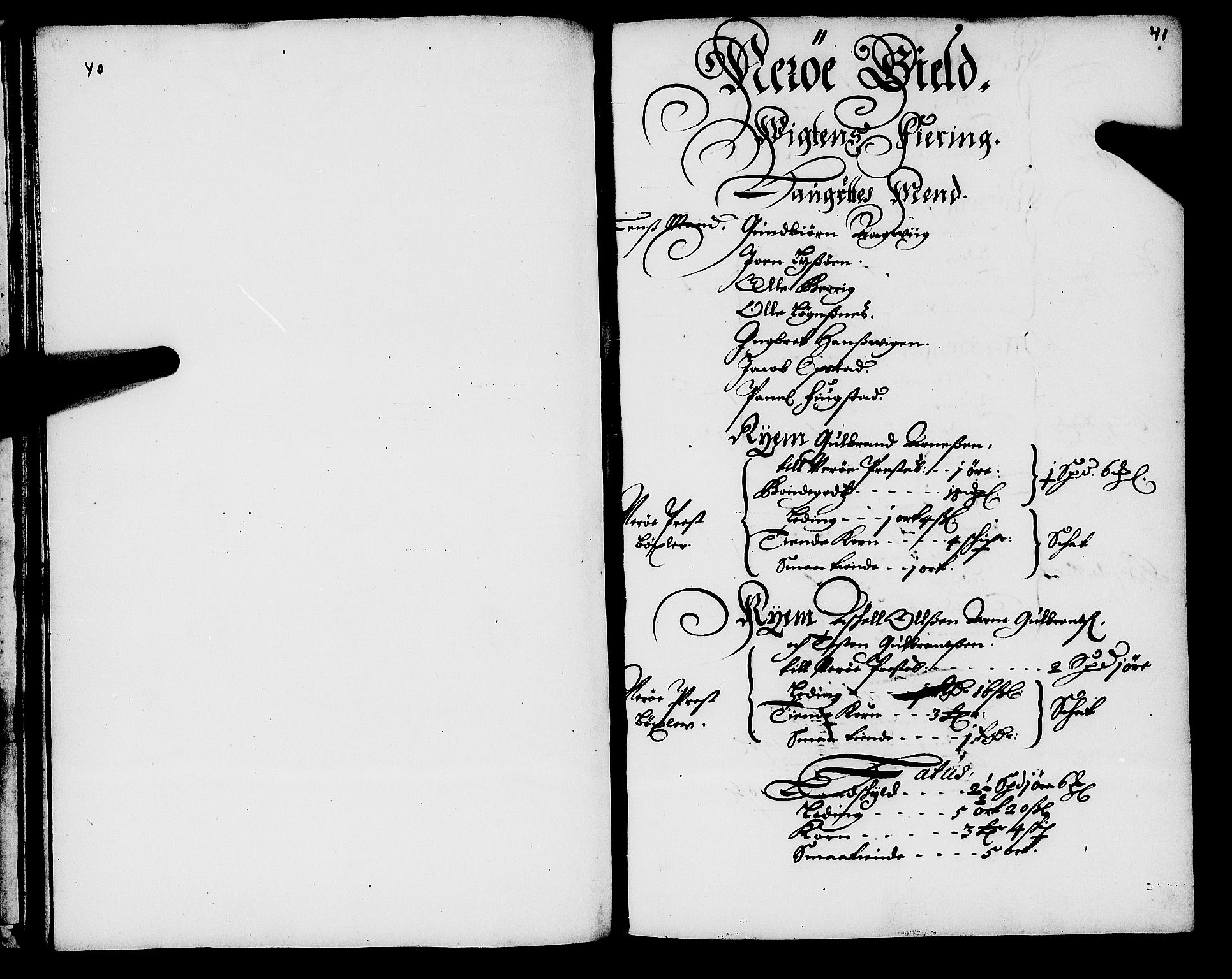 Rentekammeret inntil 1814, Realistisk ordnet avdeling, AV/RA-EA-4070/N/Nb/Nba/L0056: Namdalen len, 1669, p. 40-41