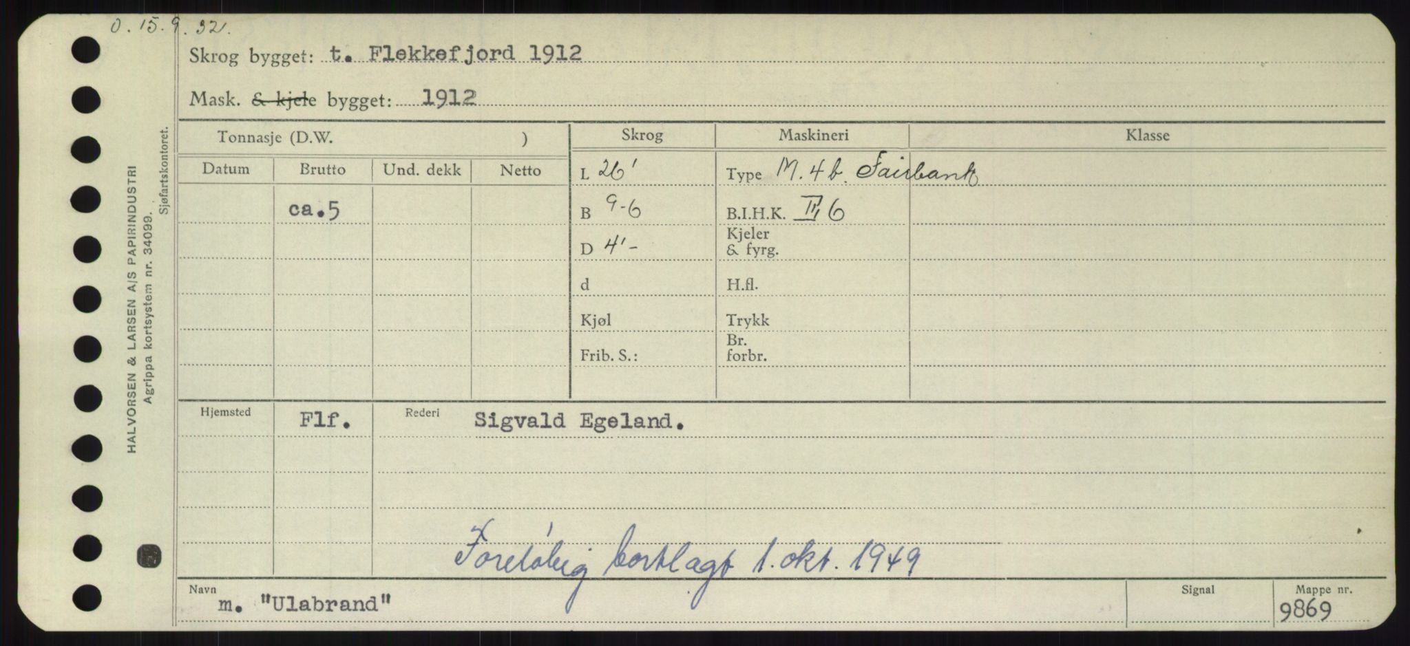 Sjøfartsdirektoratet med forløpere, Skipsmålingen, RA/S-1627/H/Hd/L0040: Fartøy, U-Ve, p. 37