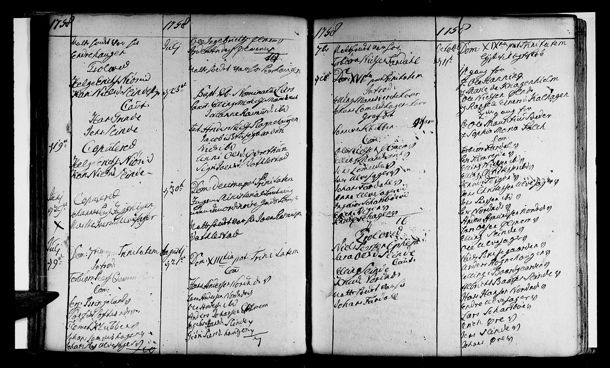 Sogndal sokneprestembete, AV/SAB-A-81301/H/Haa/Haaa/L0004: Parish register (official) no. A 4, 1747-1782