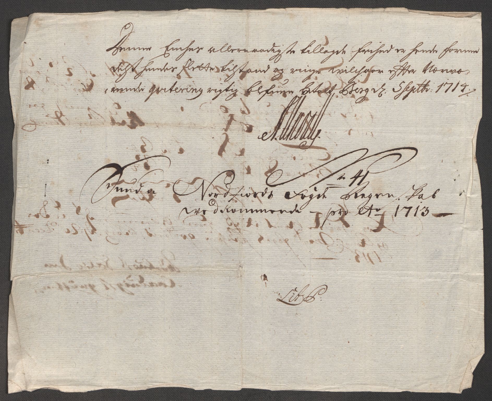 Rentekammeret inntil 1814, Reviderte regnskaper, Fogderegnskap, AV/RA-EA-4092/R53/L3437: Fogderegnskap Sunn- og Nordfjord, 1713, p. 361