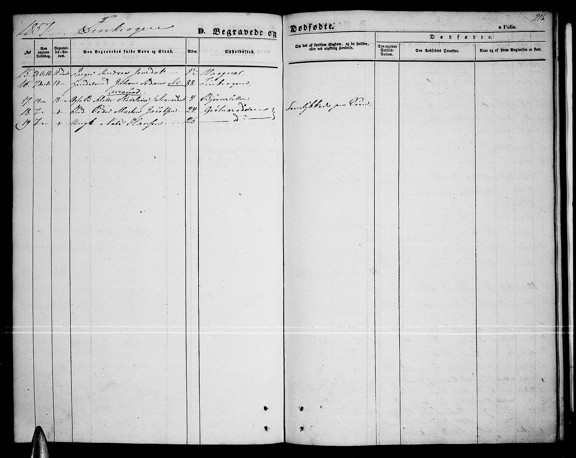 Tromsø sokneprestkontor/stiftsprosti/domprosti, SATØ/S-1343/G/Gb/L0006klokker: Parish register (copy) no. 6, 1857-1866, p. 216
