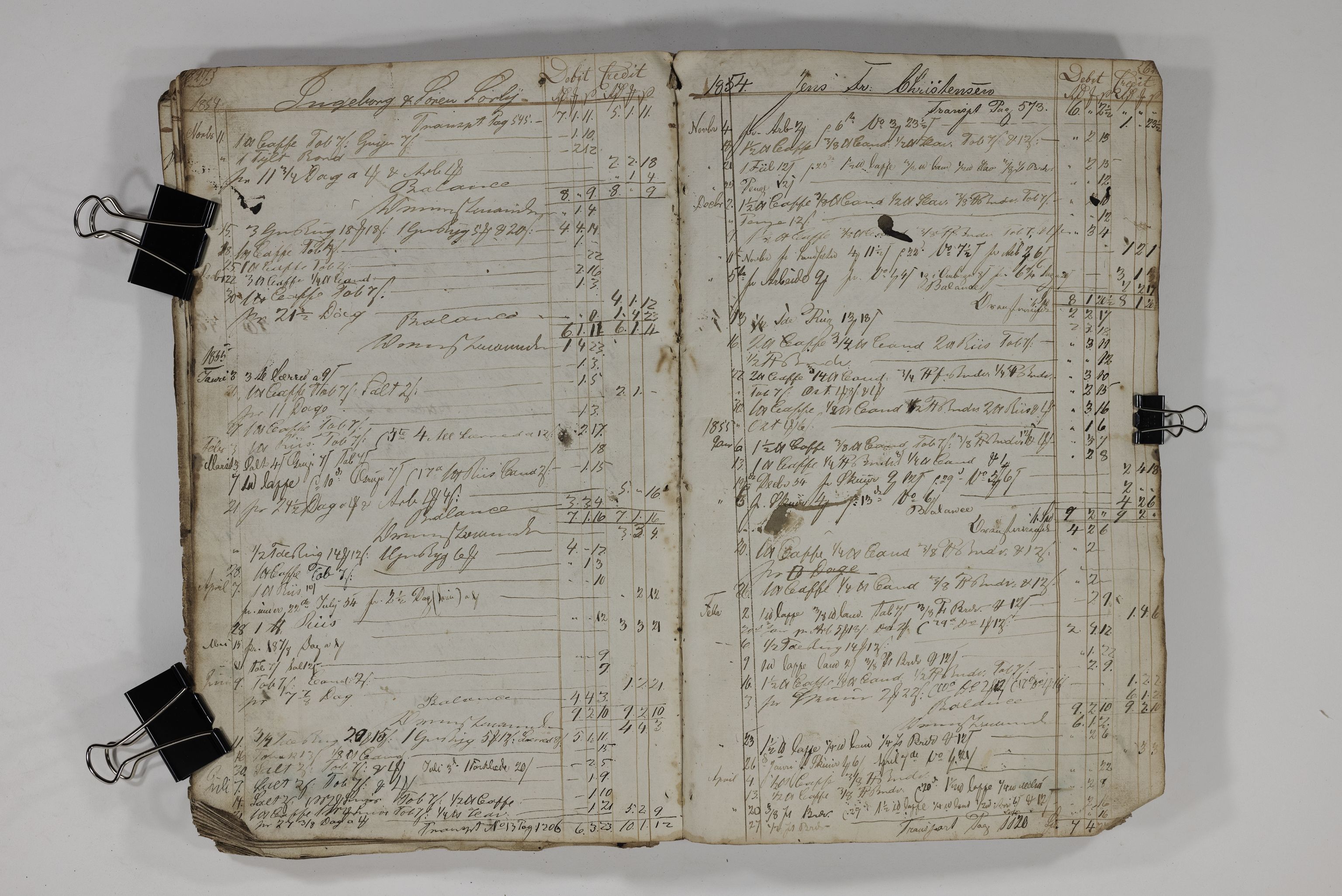 Blehr/ Kjellestad, TEMU/TGM-A-1212/R/Rl/L0012: Klad, 1853-1854, p. 105