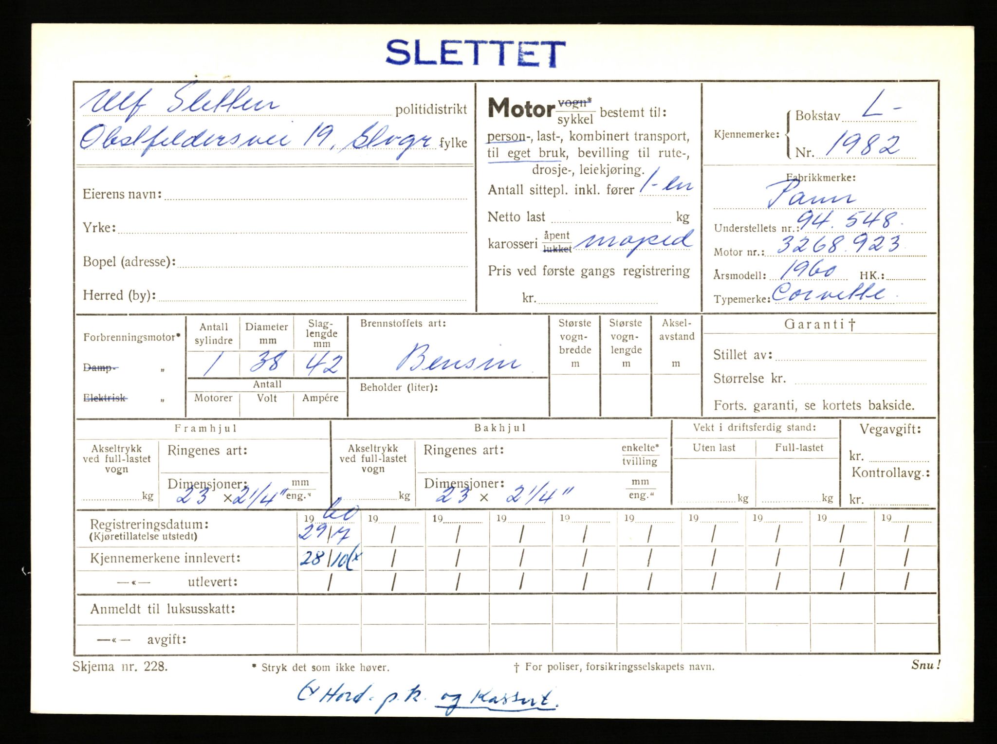 Stavanger trafikkstasjon, AV/SAST-A-101942/0/F/L0006: L-1700 - L-2149, 1930-1971, p. 1149