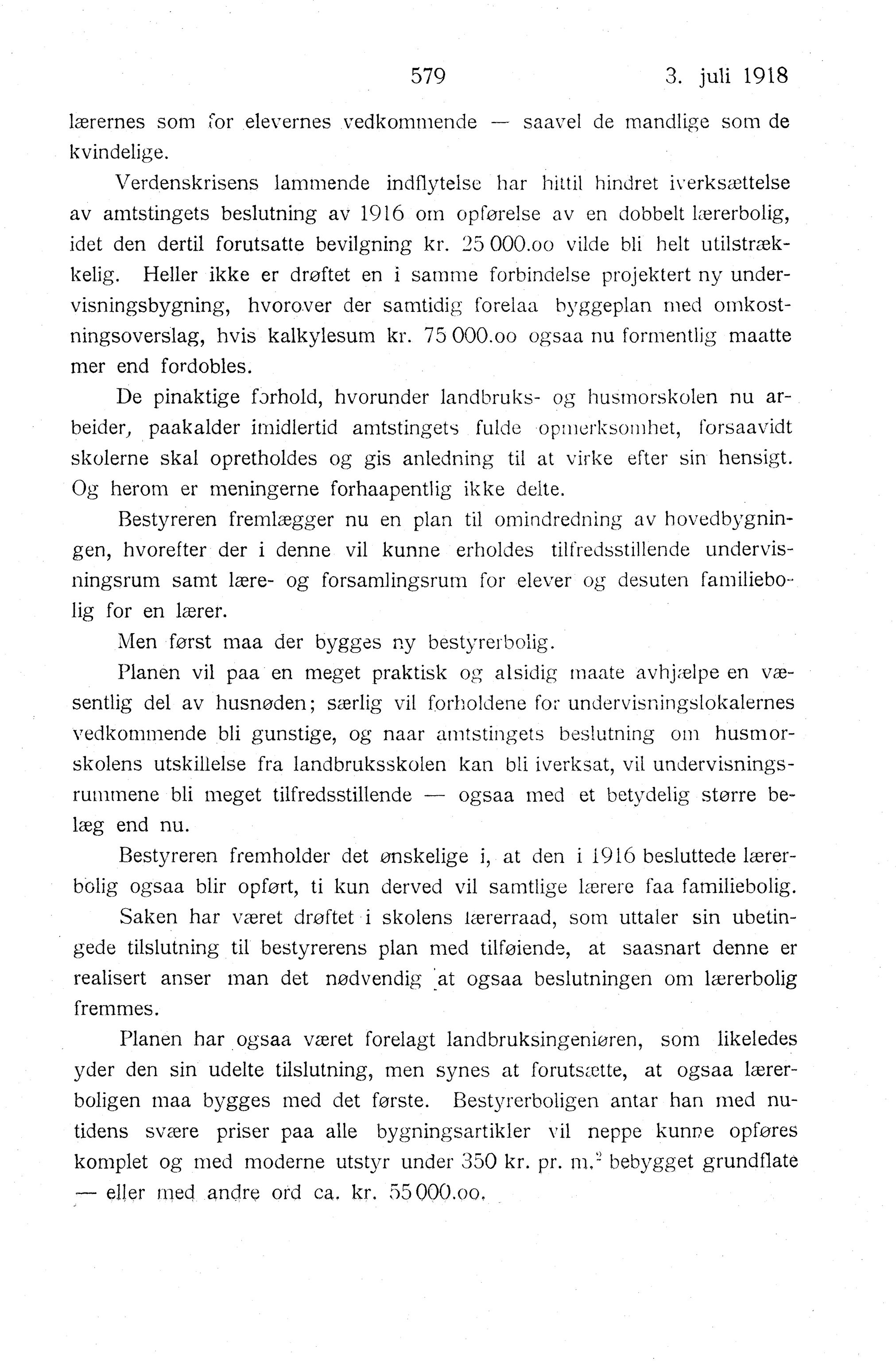 Nordland Fylkeskommune. Fylkestinget, AIN/NFK-17/176/A/Ac/L0041: Fylkestingsforhandlinger 1918, 1918, p. 578