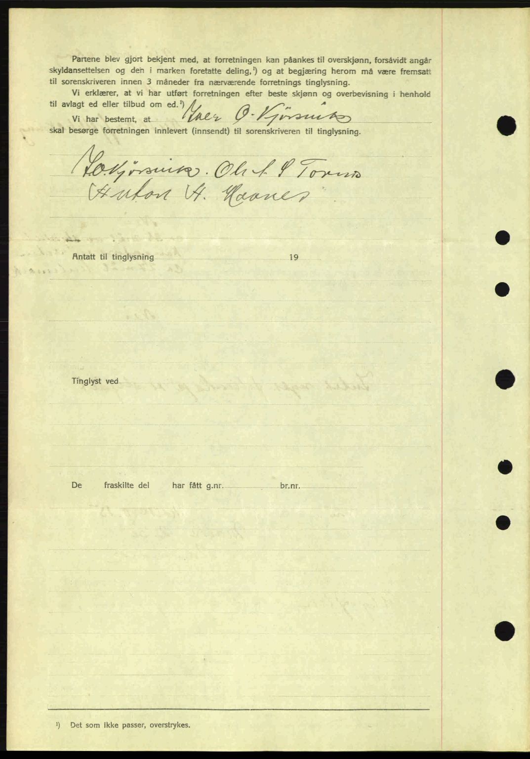 Romsdal sorenskriveri, AV/SAT-A-4149/1/2/2C: Mortgage book no. A1, 1936-1936, Diary no: : 132/1936