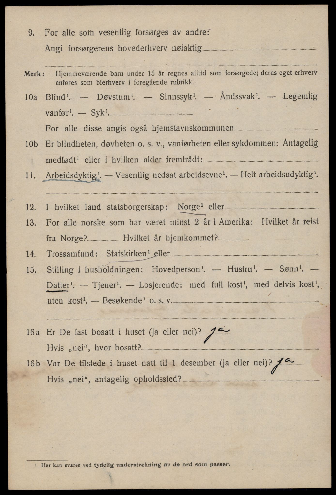 SAST, 1920 census for Stavanger, 1920, p. 57753