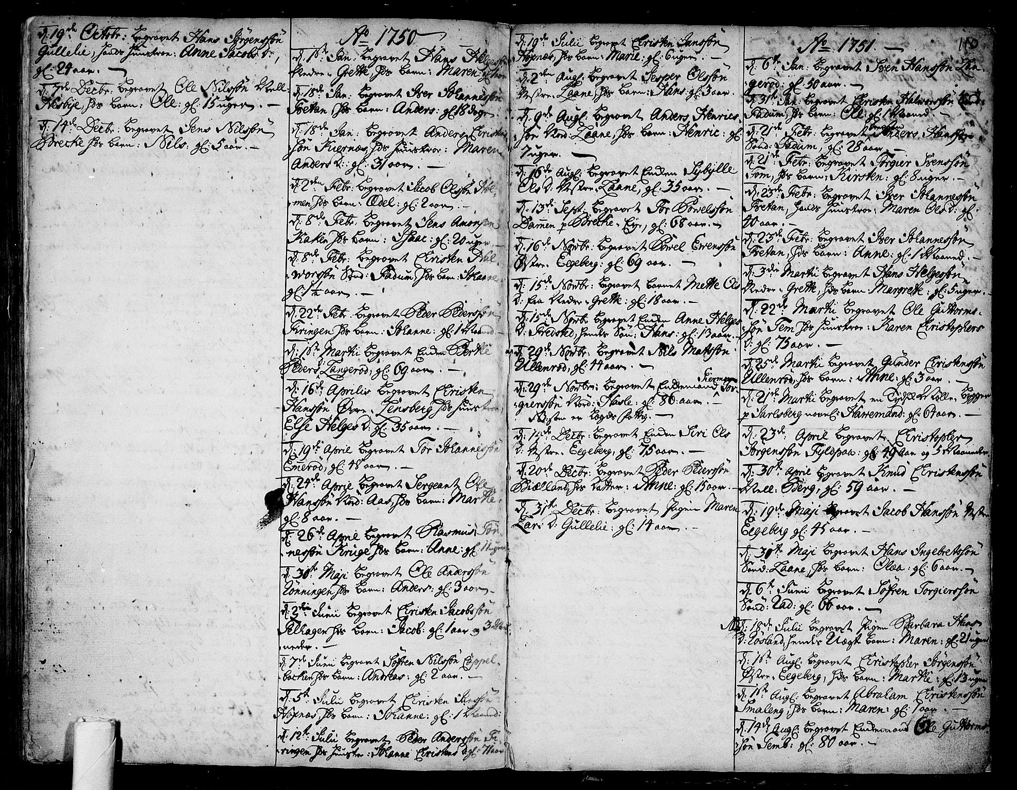 Sem kirkebøker, AV/SAKO-A-5/F/Fa/L0001: Parish register (official) no. I 1, 1702-1763, p. 110