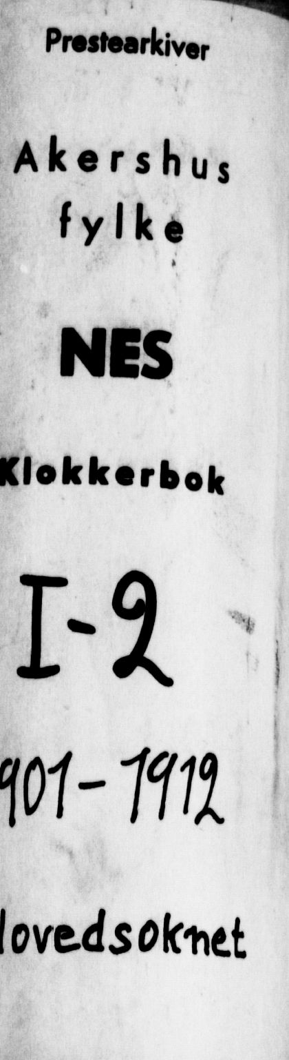 Nes prestekontor Kirkebøker, SAO/A-10410/G/Ga/L0002: Parish register (copy) no. I 2, 1901-1912