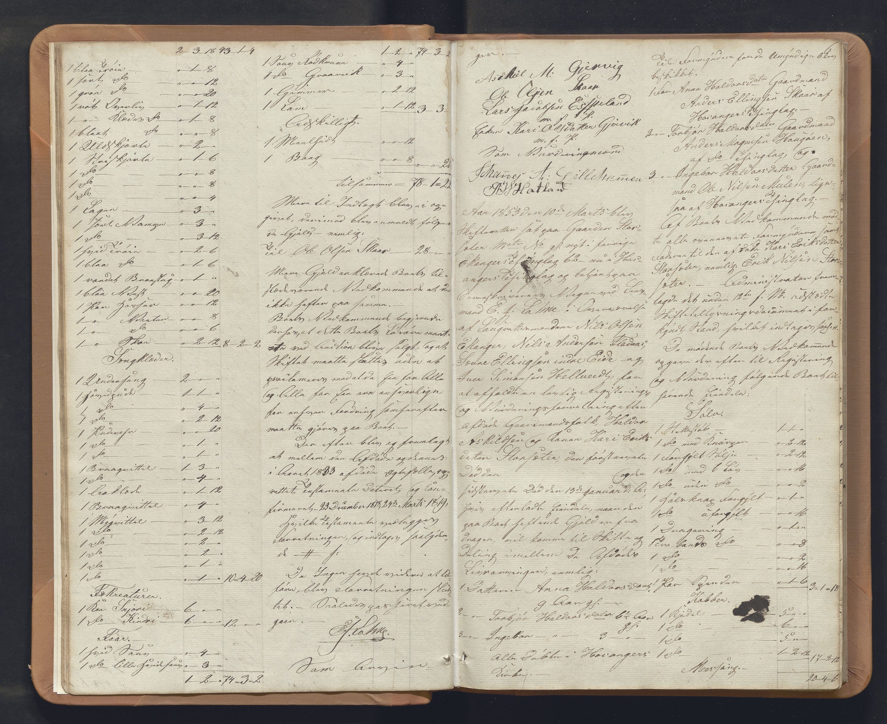 Nordhordland sorenskrivar, SAB/A-2901/1/H/Hb/L0014: Registreringsprotokollar, 1852-1864, p. 6