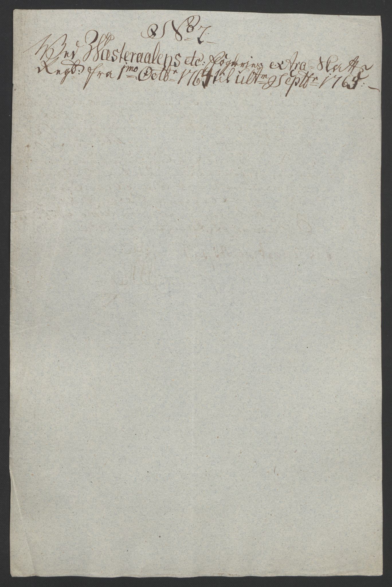 Rentekammeret inntil 1814, Reviderte regnskaper, Fogderegnskap, RA/EA-4092/R67/L4747: Ekstraskatten Vesterålen, Andenes og Lofoten, 1762-1766, p. 434