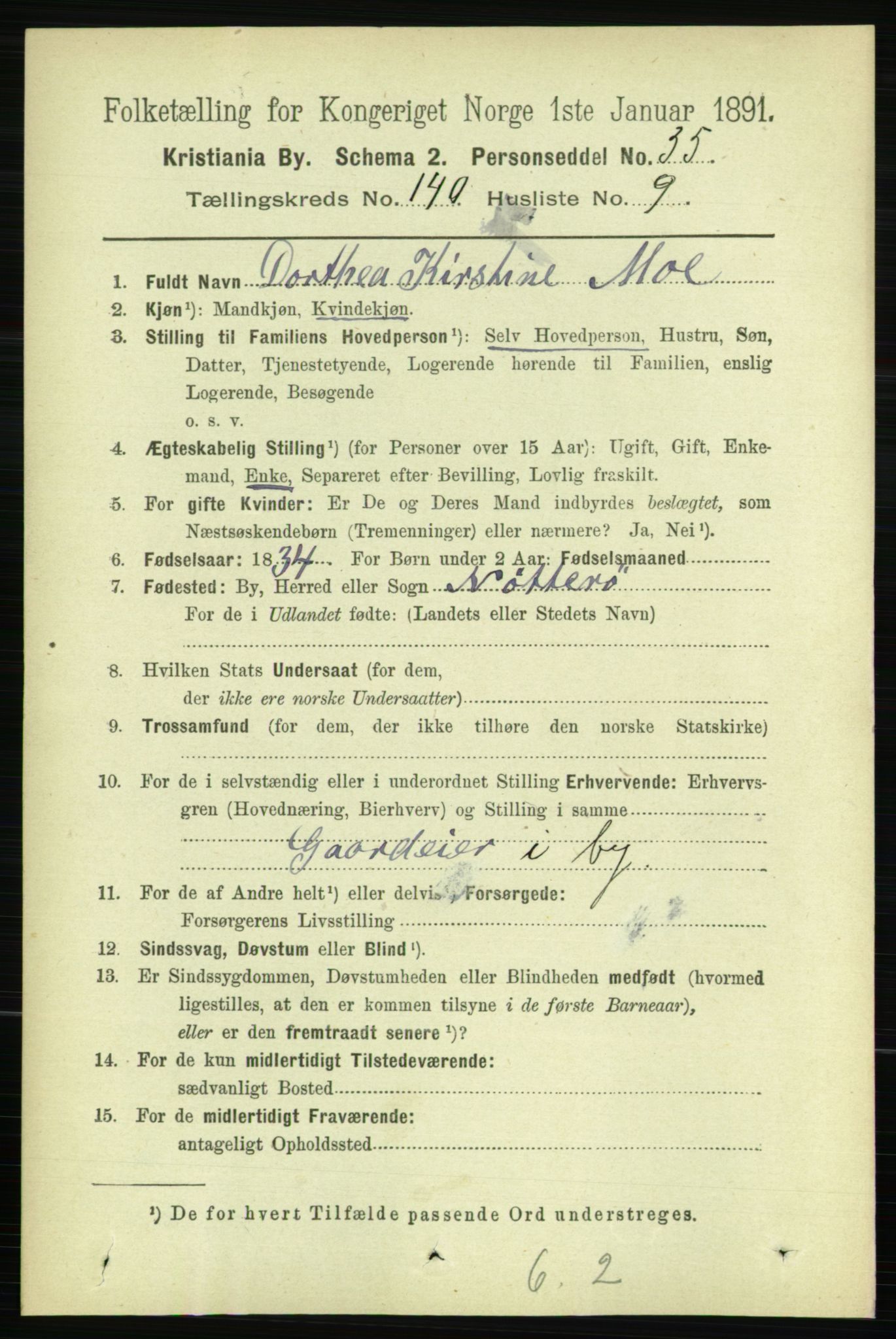 RA, 1891 census for 0301 Kristiania, 1891, p. 77932