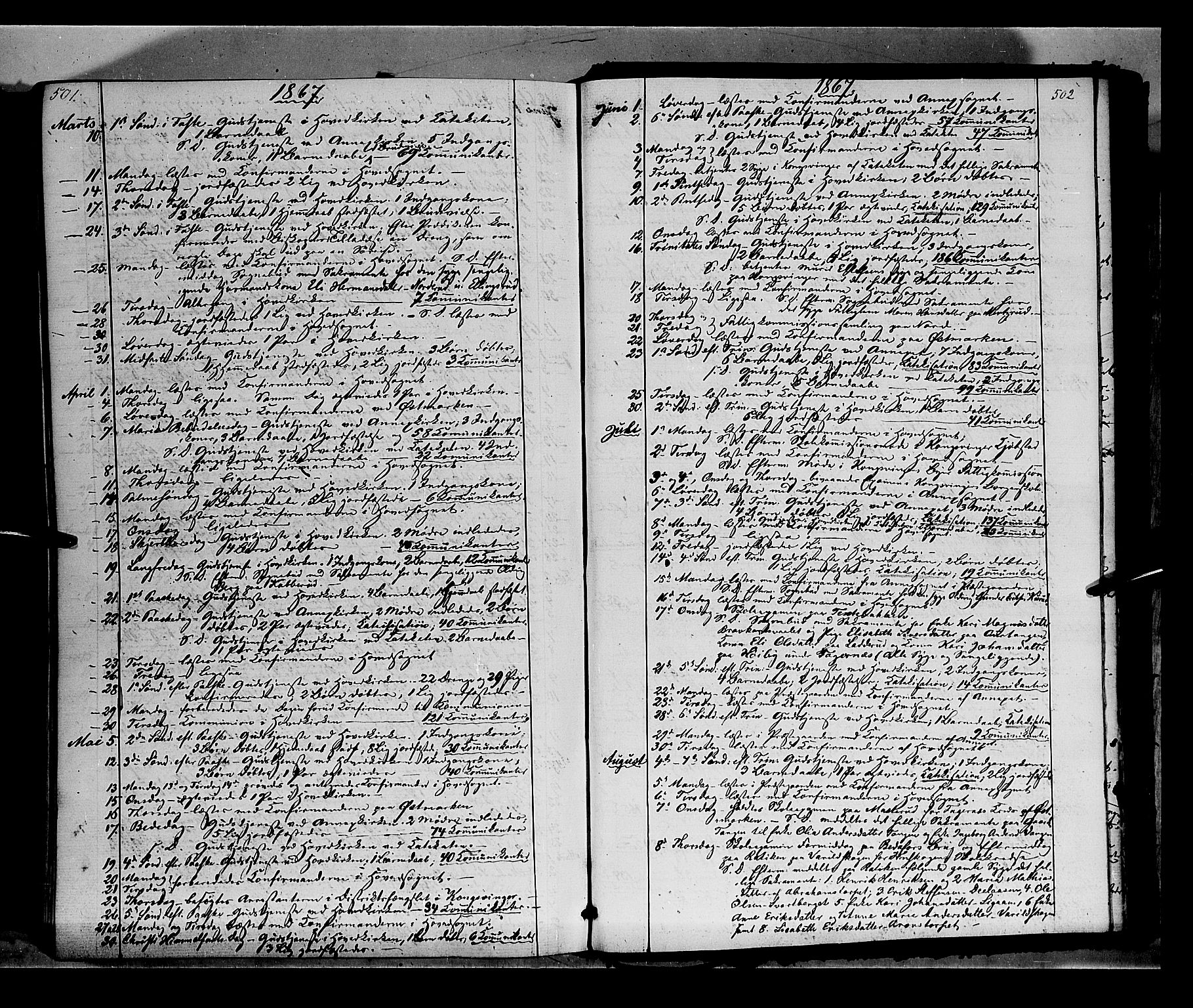 Vinger prestekontor, AV/SAH-PREST-024/H/Ha/Haa/L0011: Parish register (official) no. 11, 1862-1870, p. 502